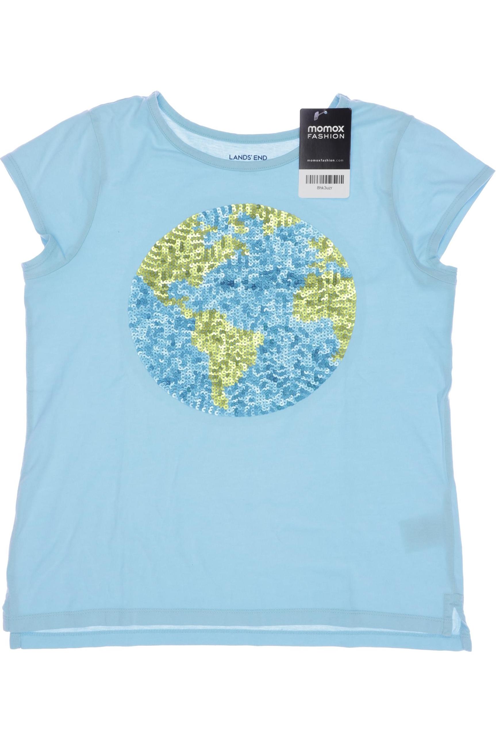 

Lands End Damen T-Shirt, blau, Gr. 152