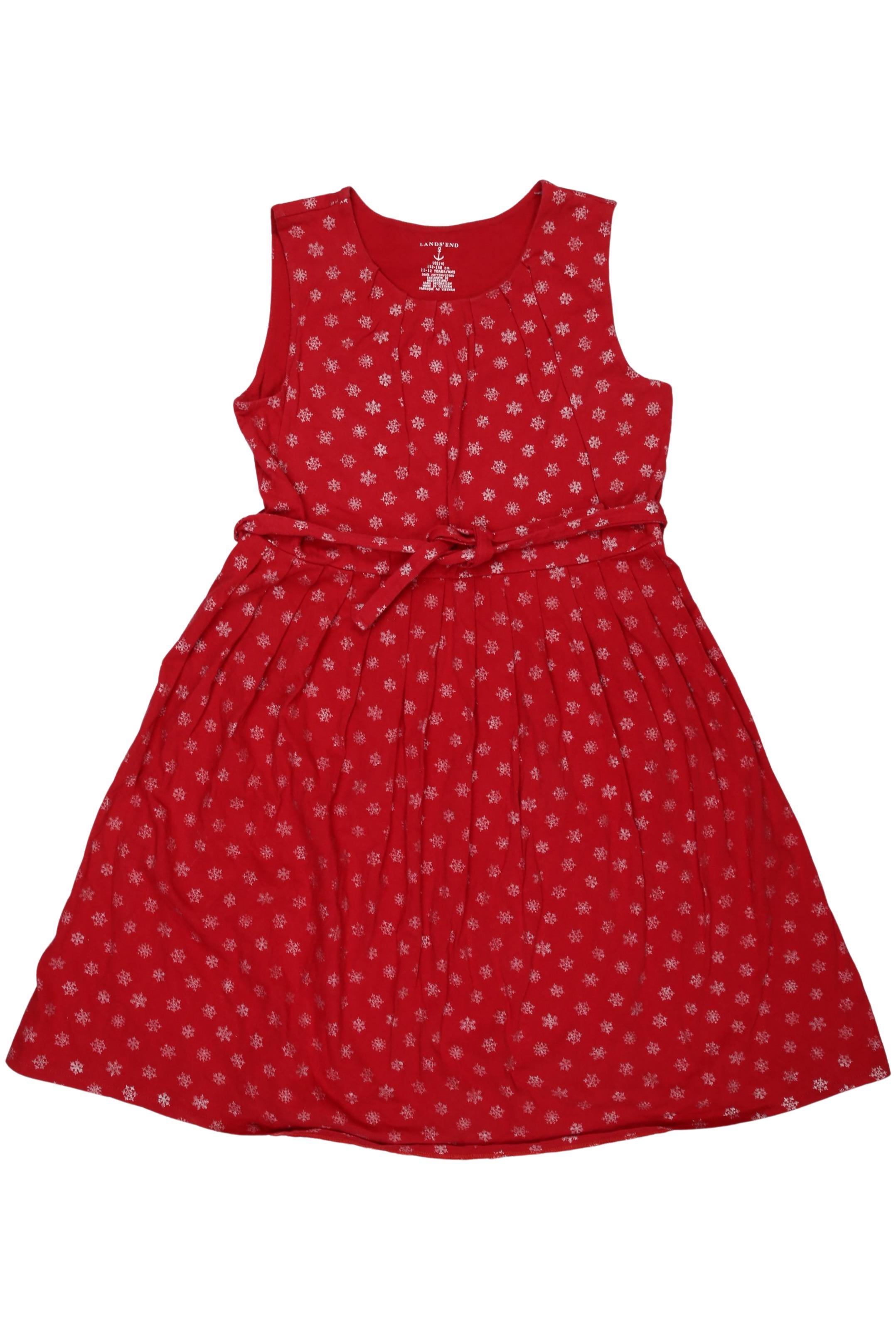 

Lands End Damen Kleid, rot, Gr. 152