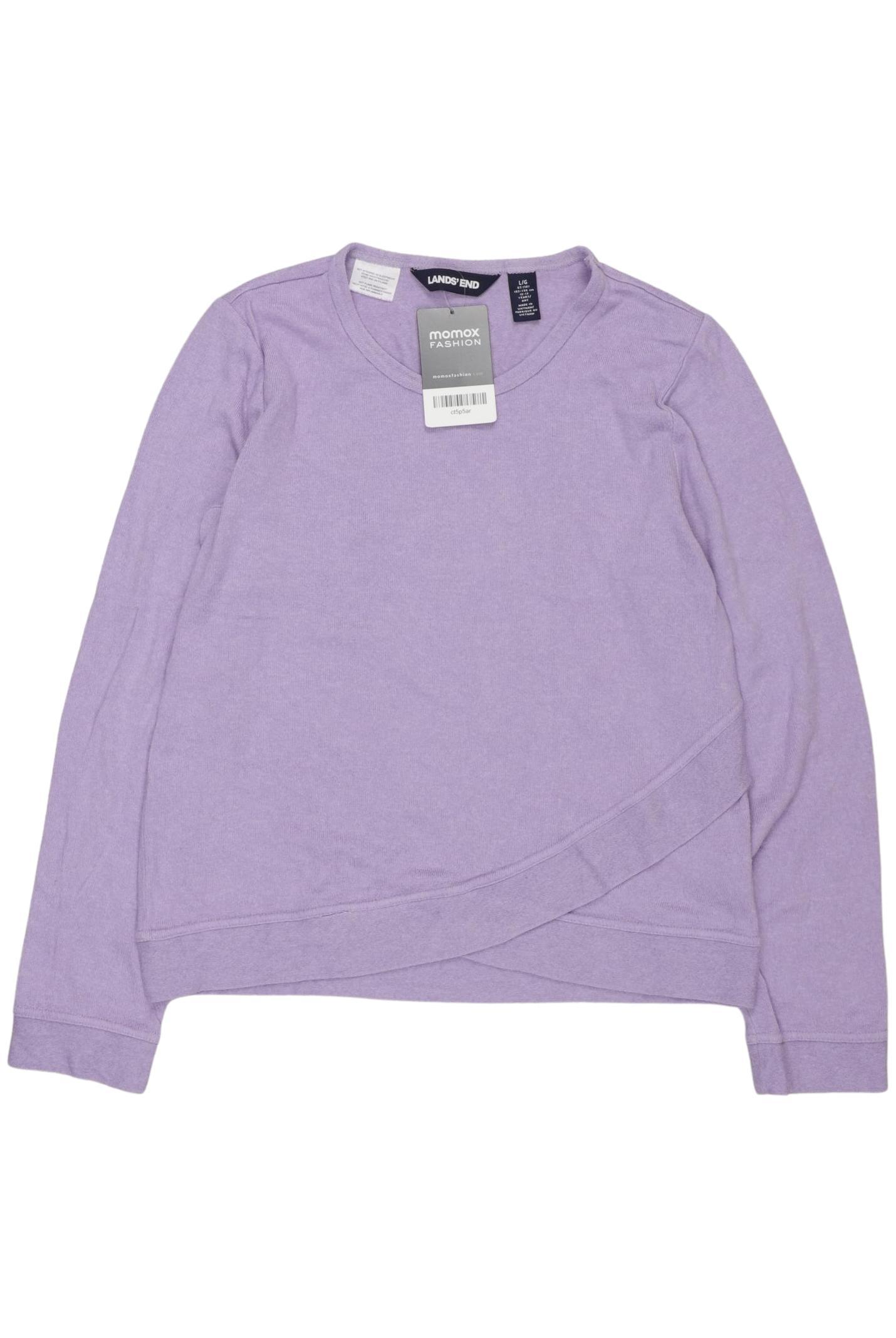 

Lands End Damen Langarmshirt, flieder, Gr. 158
