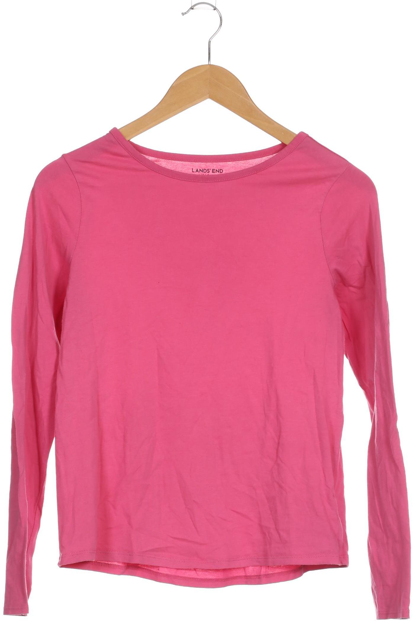 

Lands End Damen Langarmshirt, pink, Gr. 164
