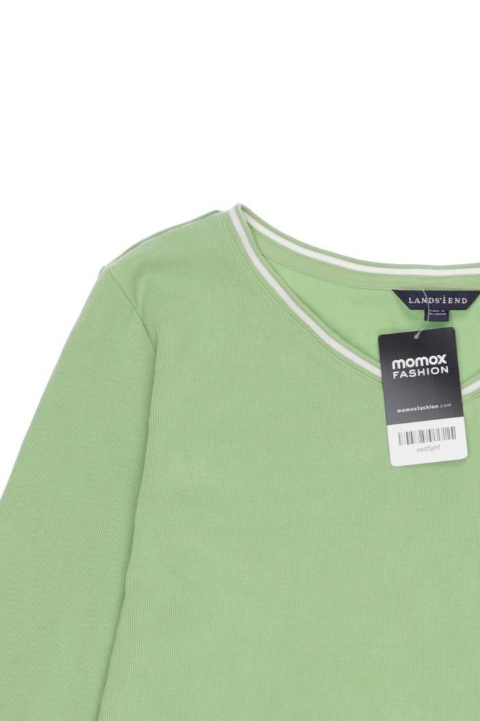 Thumbnail - Lands End Damen Langarmshirt, hellgrün, Gr. 170