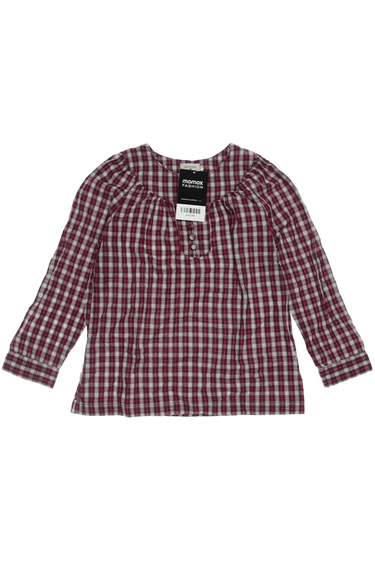 

Lands End Damen Bluse, bordeaux, Gr. 110/116