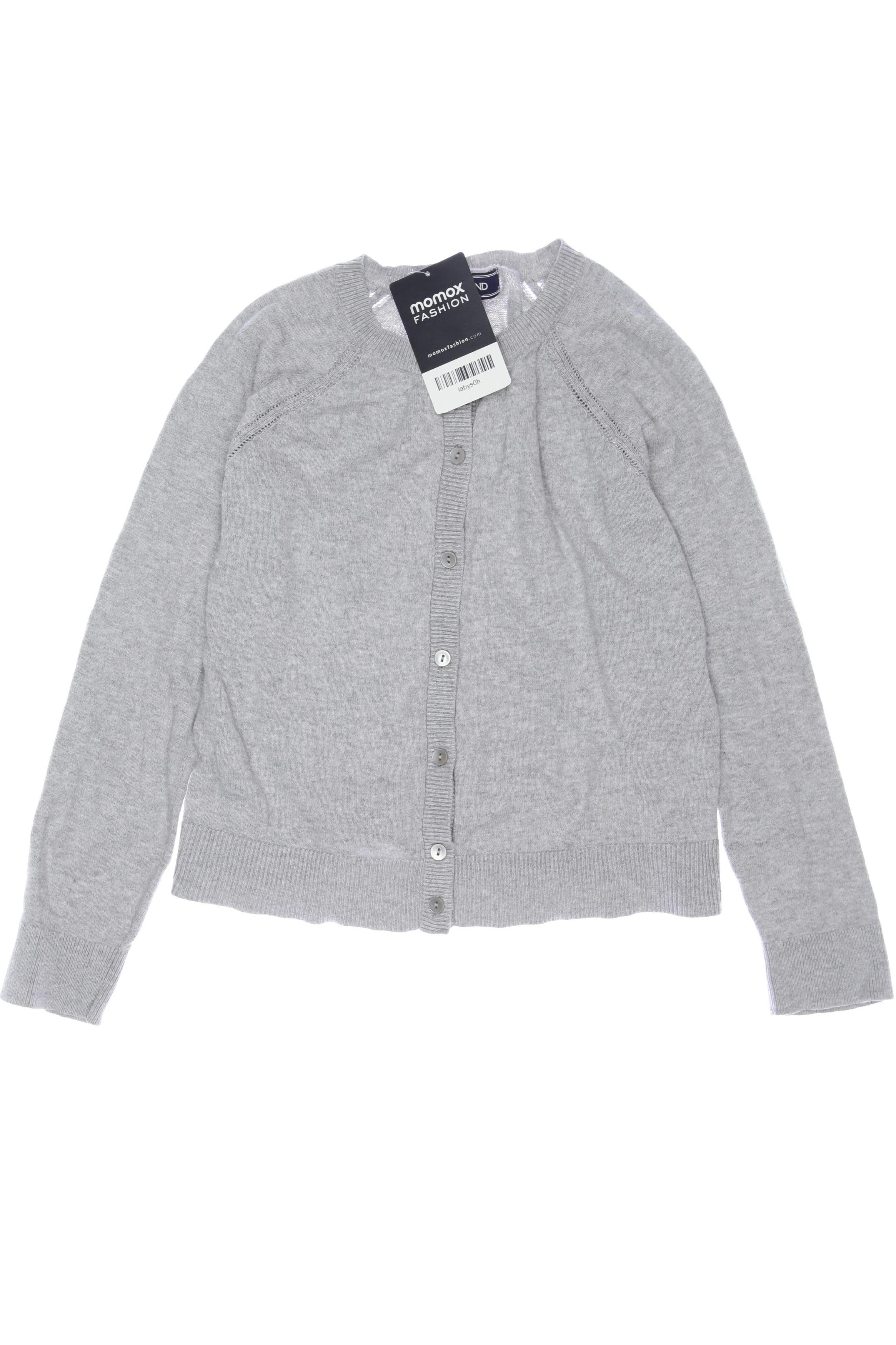 

Lands End Damen Strickjacke, grau, Gr. 128