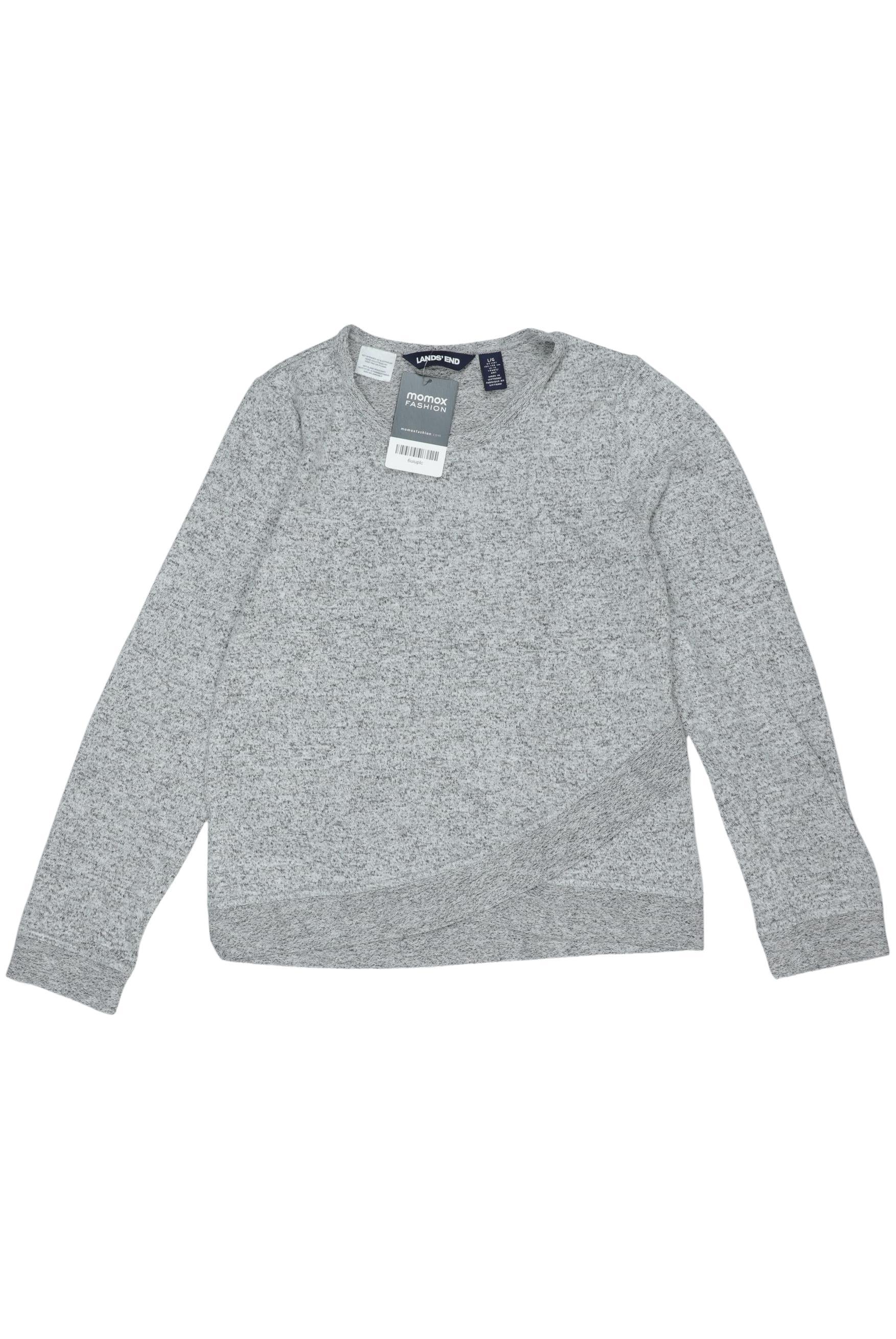 

Lands End Mädchen Langarmshirt, grau, Gr. 158
