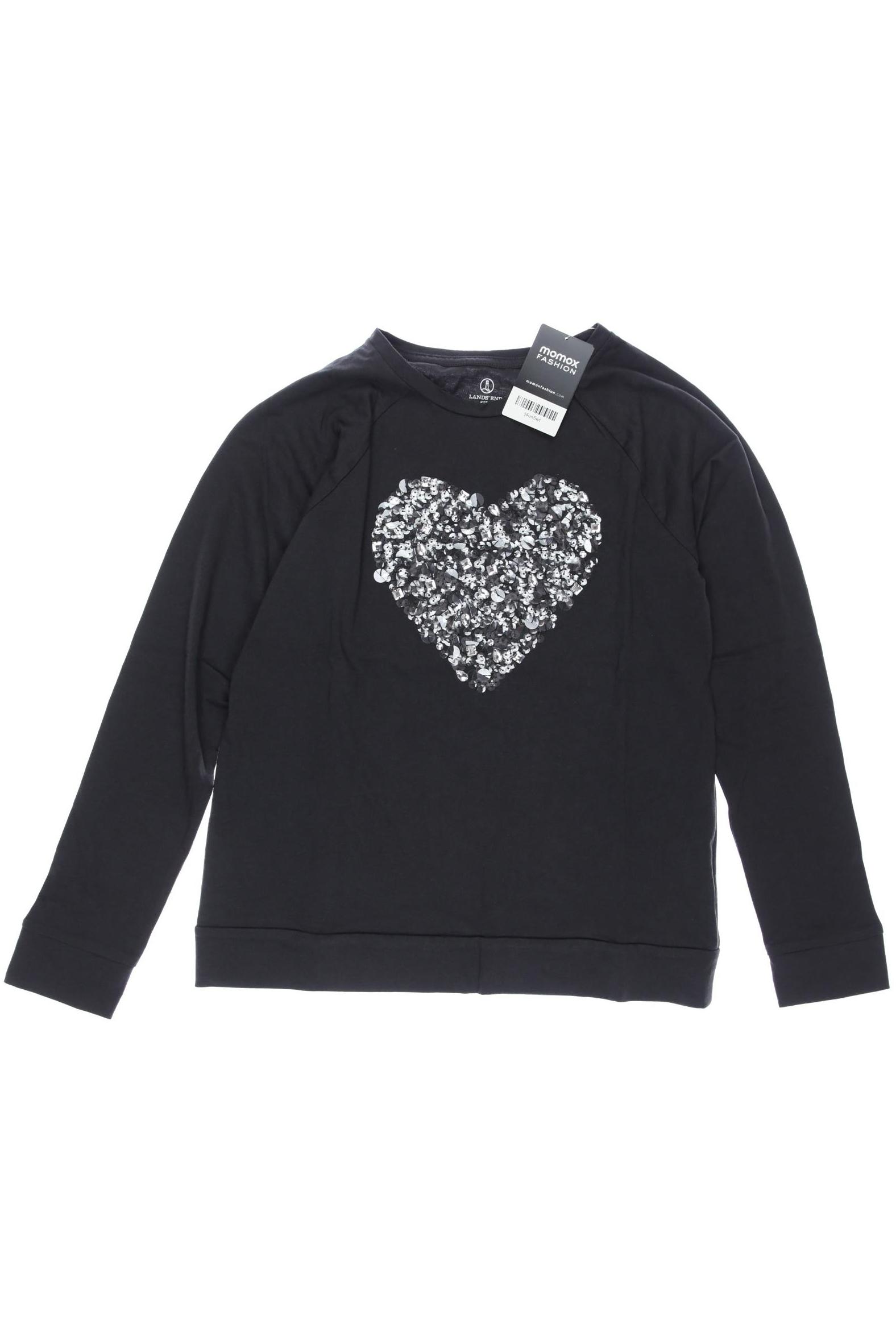 

Lands End Damen Langarmshirt, grau, Gr. 158