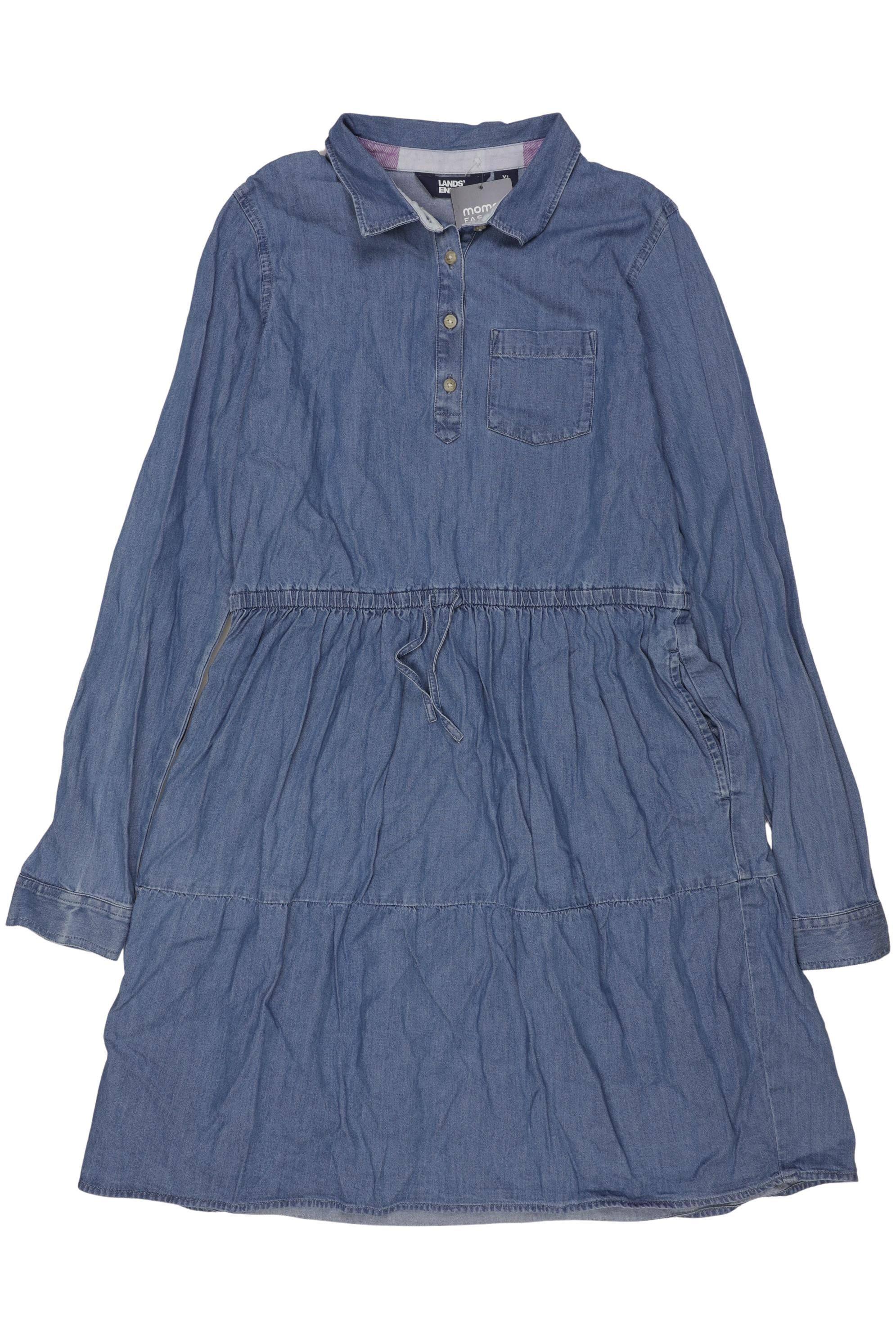 

Lands End Mädchen Kleid, blau, Gr. 164