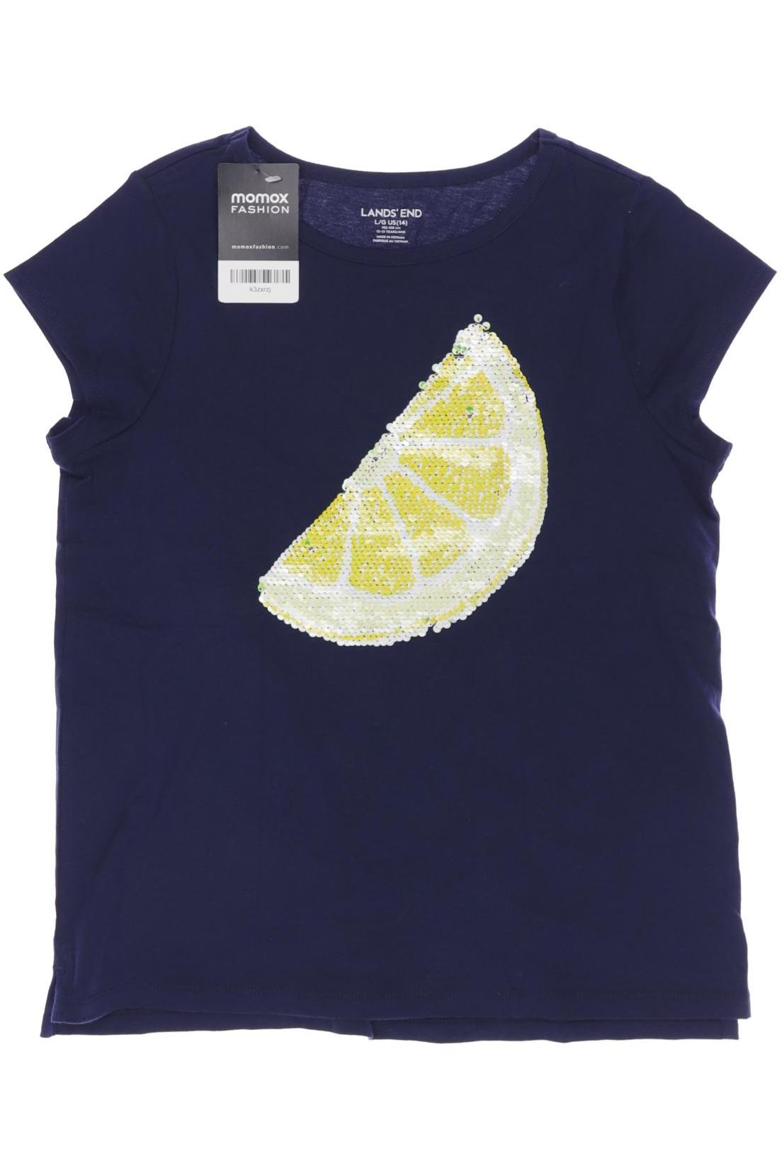 

Lands End Mädchen T-Shirt, marineblau