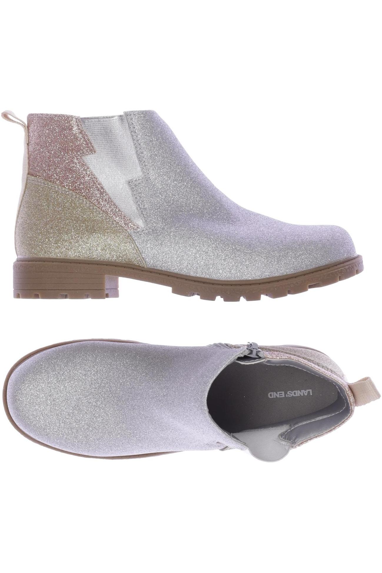 

Lands End Damen Kinderschuhe, silber, Gr. 36