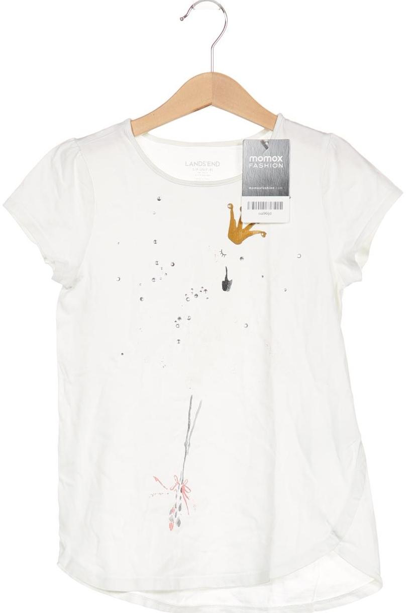 

Lands End Damen T-Shirt, weiß, Gr. 128