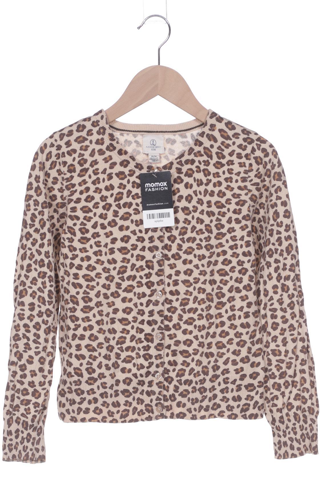 

Lands End Damen Strickjacke, beige, Gr. 146