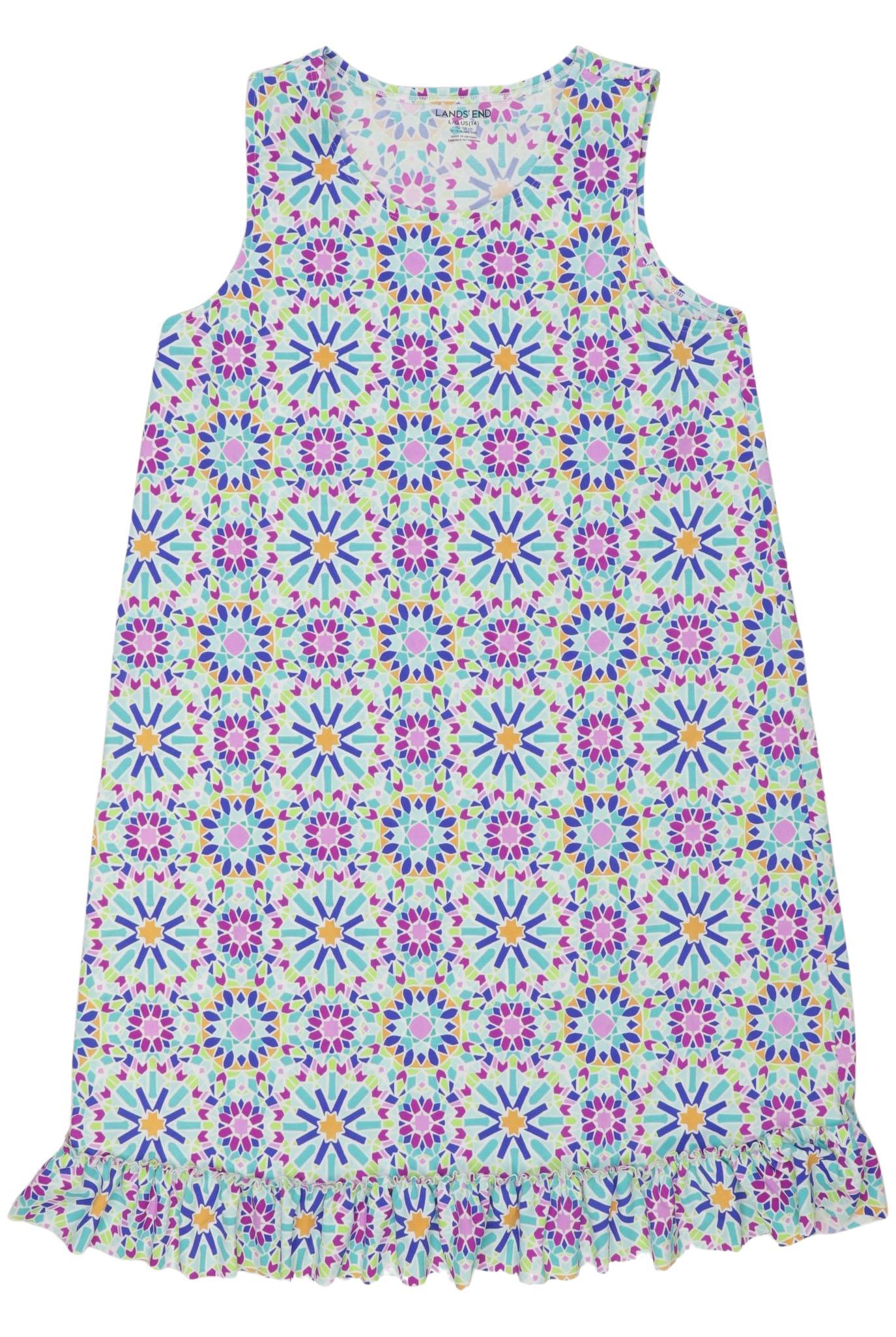 

Lands End Mädchen Kleid, mehrfarbig, Gr. 152