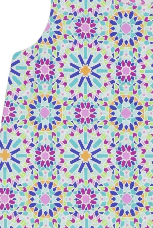 Thumbnail - Lands End Mädchen Kleid, mehrfarbig, Gr. 152