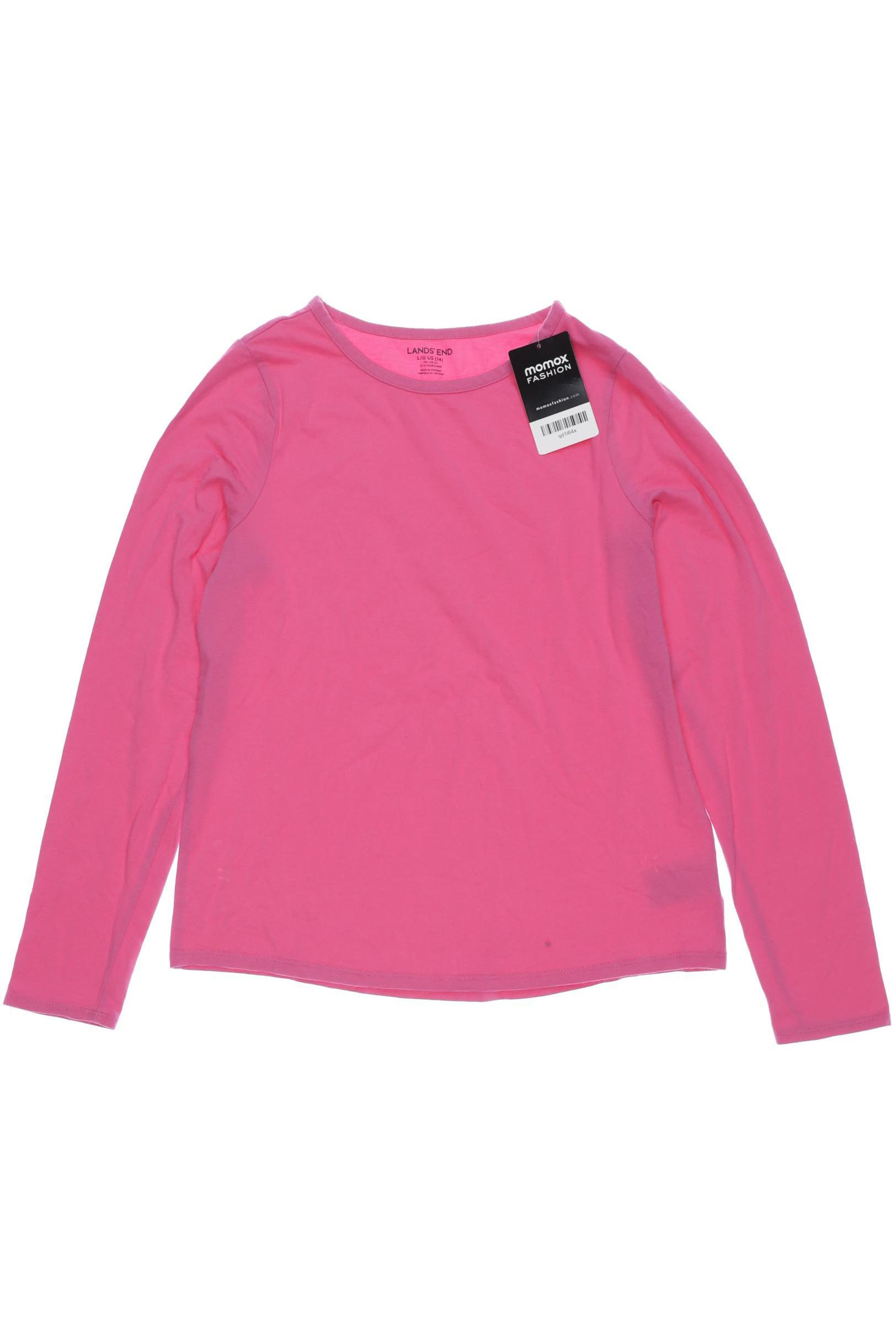 

Lands End Damen Langarmshirt, pink, Gr. 152