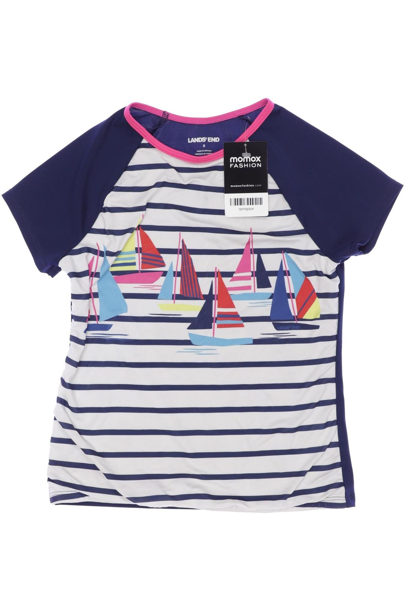 

Lands End Damen T-Shirt, marineblau, Gr. 8