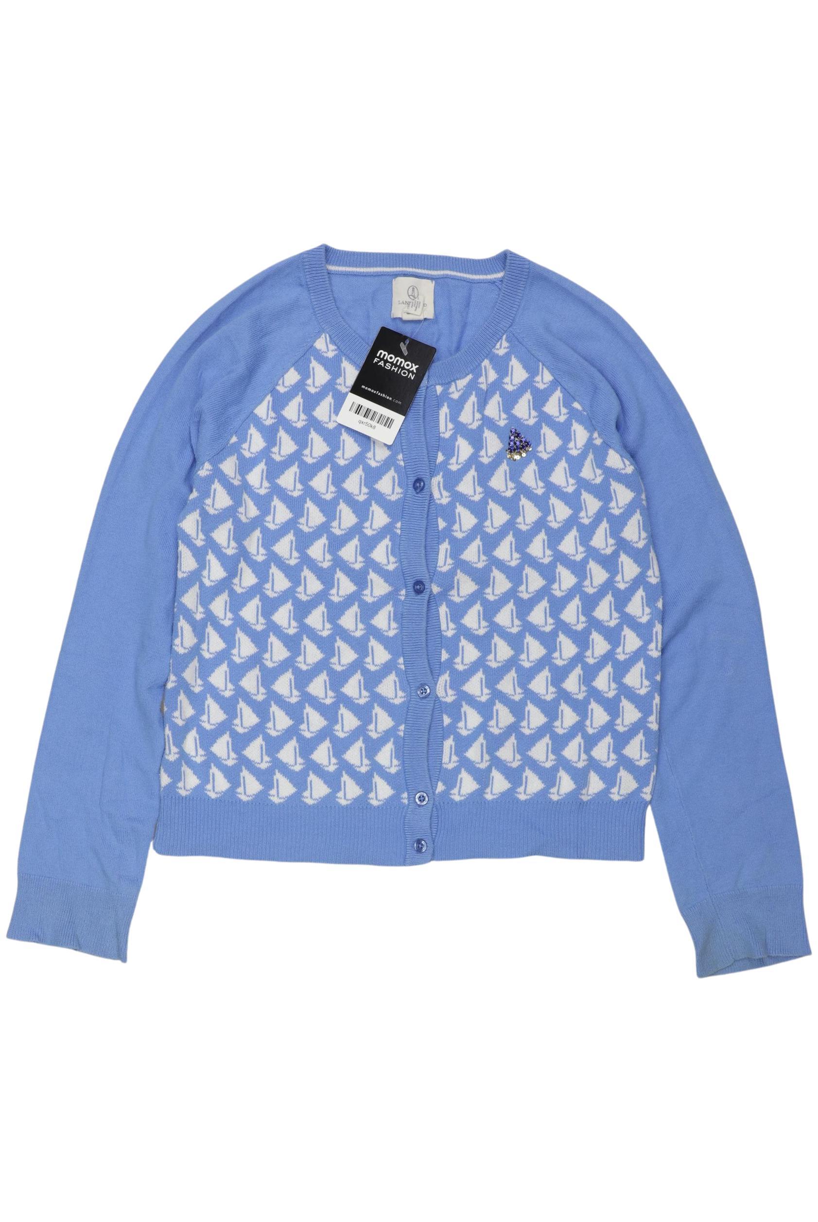 

Lands End Mädchen Strickjacke, hellblau, Gr. 146