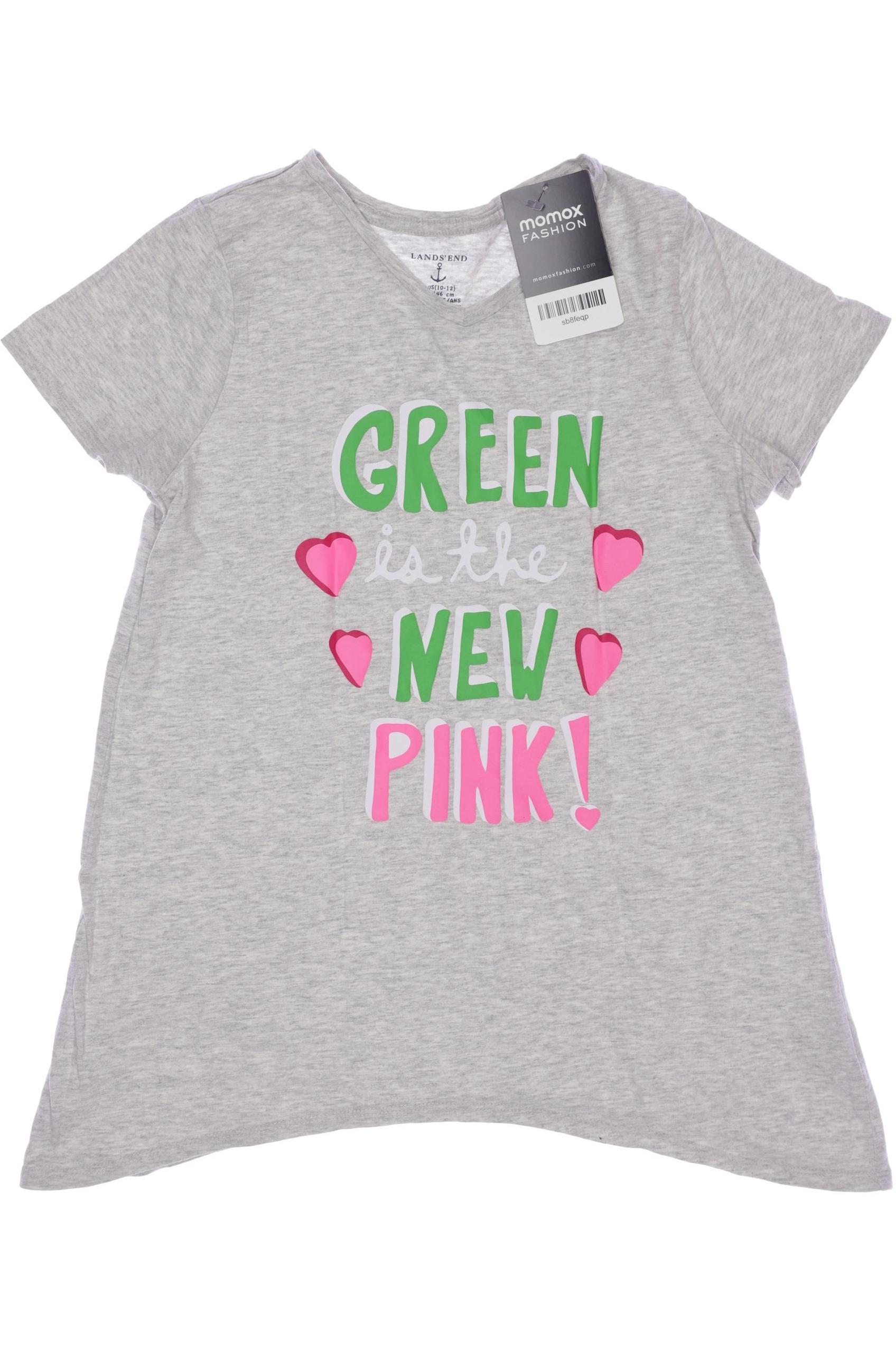

Lands End Damen T-Shirt, grau, Gr. 146