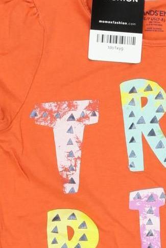 Thumbnail - Lands End Mädchen T-Shirt, orange, Gr. 128