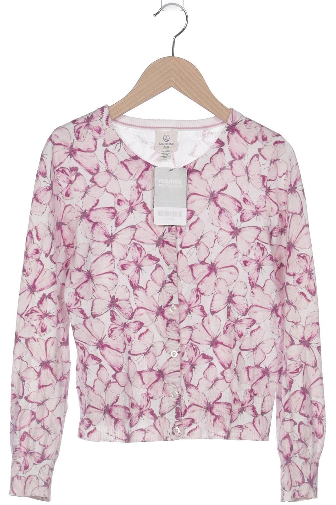 

Lands End Damen Strickjacke, pink, Gr. 146