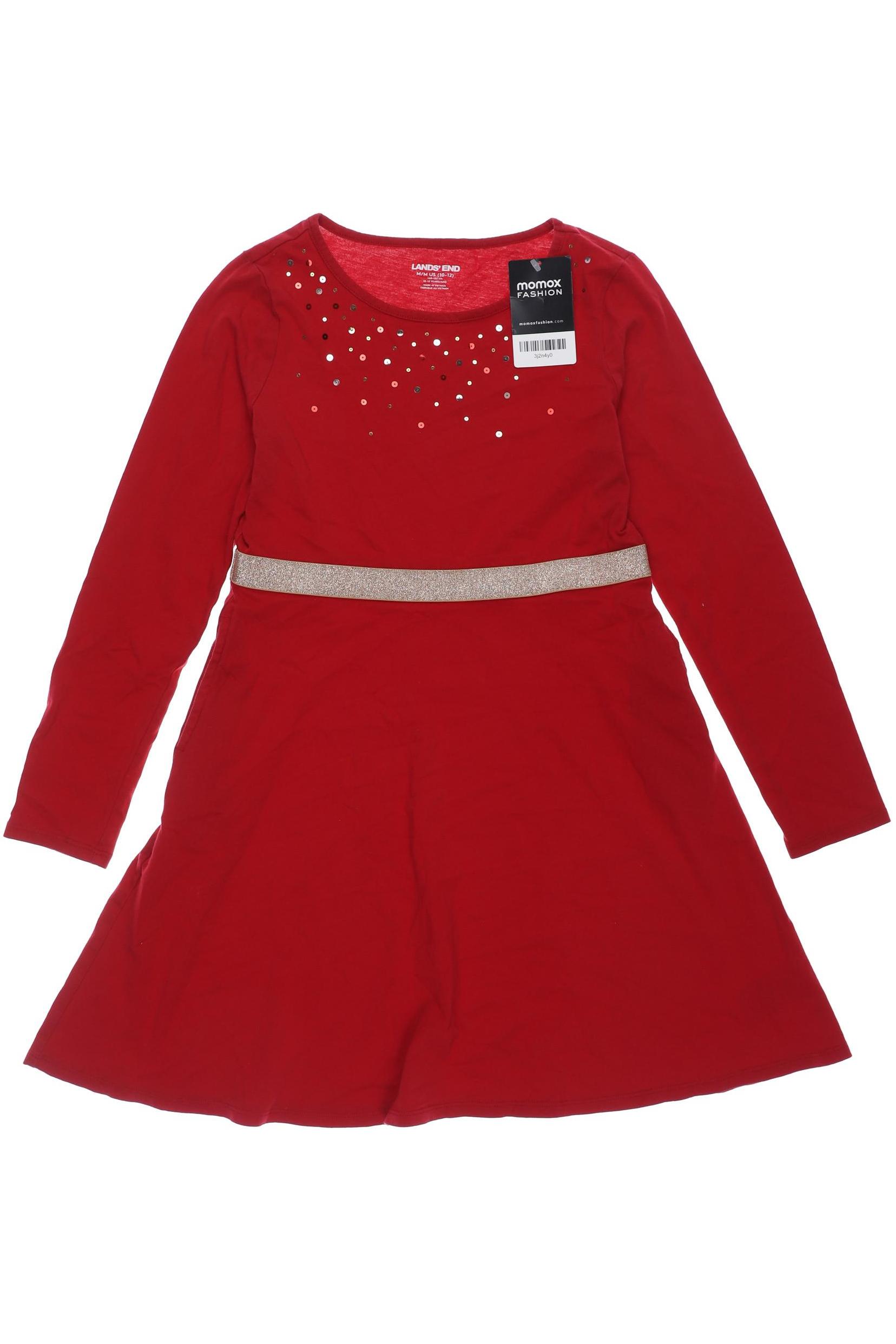 

Lands End Damen Kleid, rot, Gr. 140