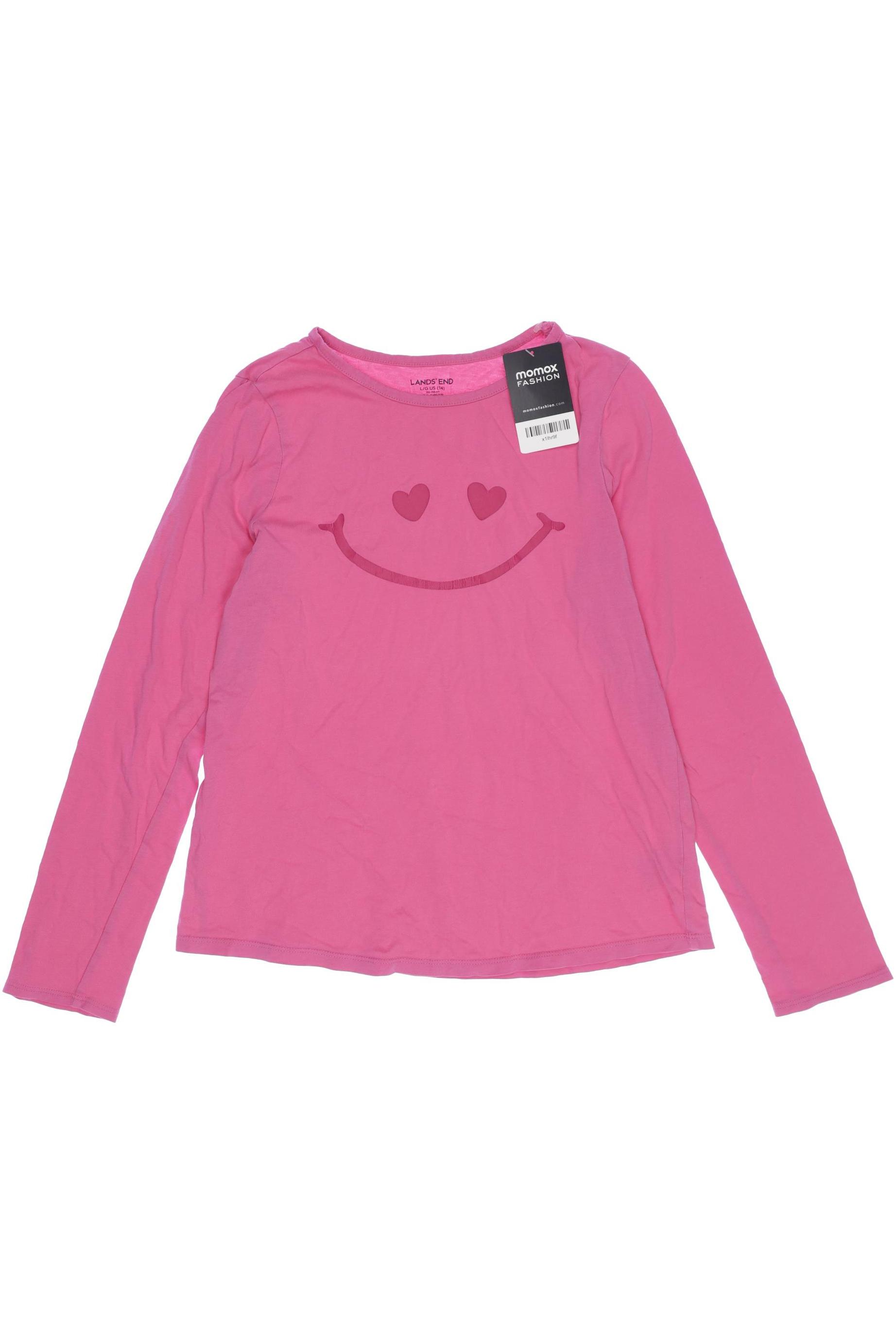 

Lands End Damen Langarmshirt, pink, Gr. 152