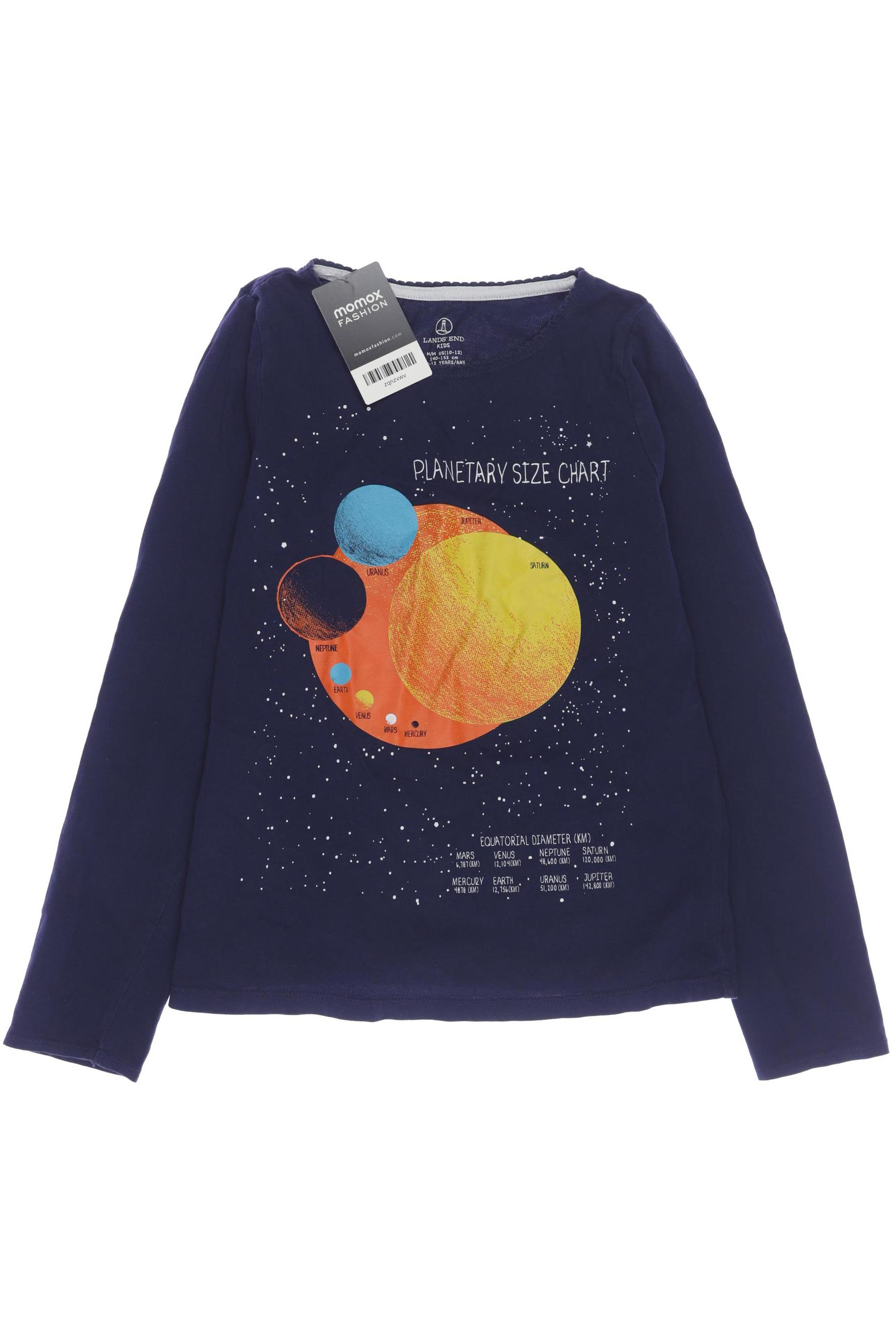 

Lands´End Mädchen Langarmshirt, marineblau