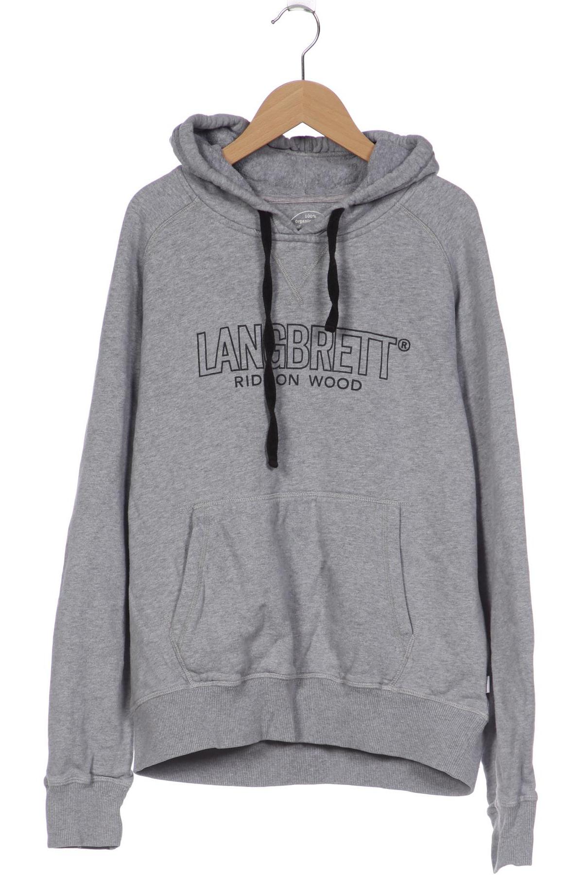 

Langbrett Damen Kapuzenpullover, grau