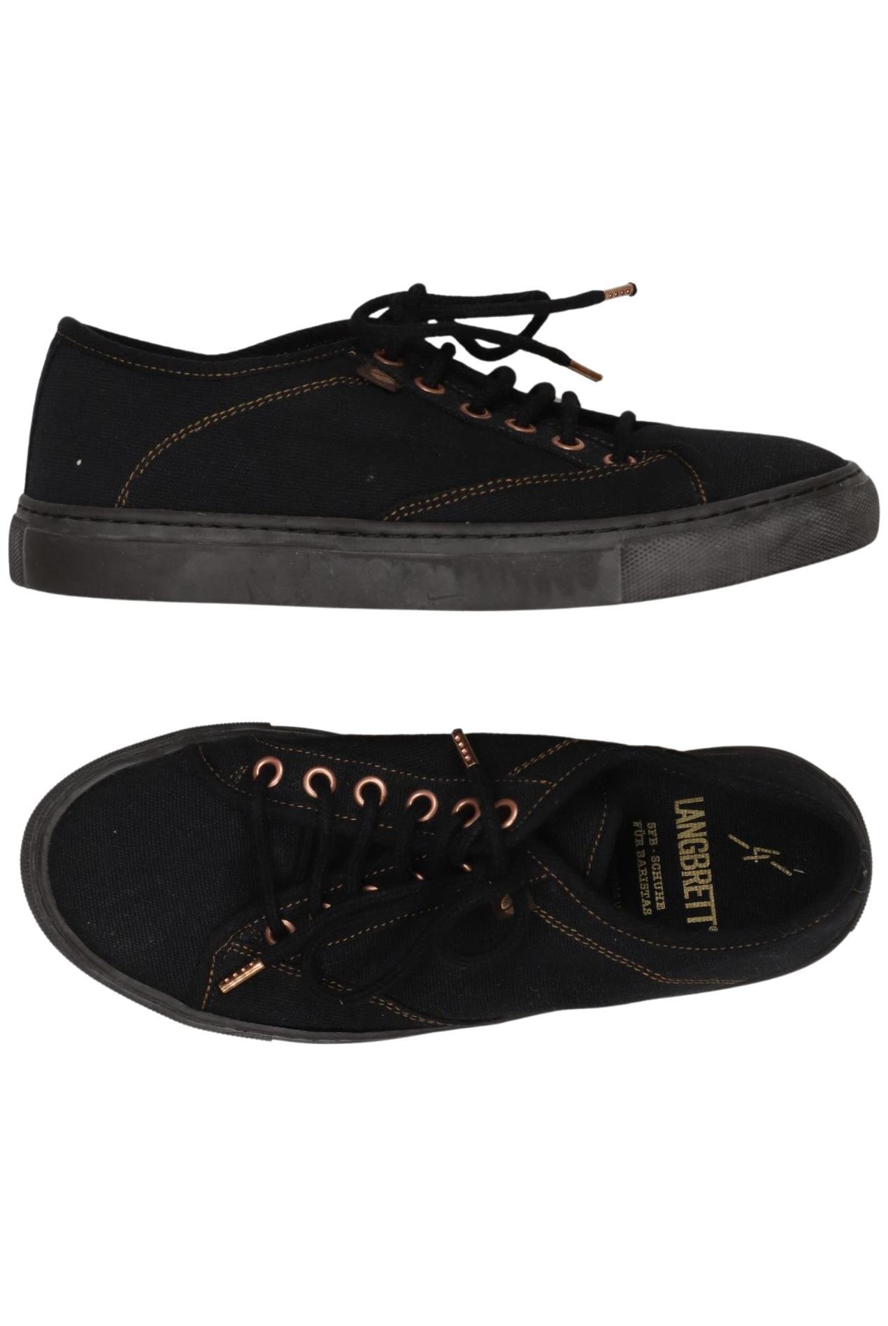 

Langbrett Damen Sneakers, schwarz, Gr. 38