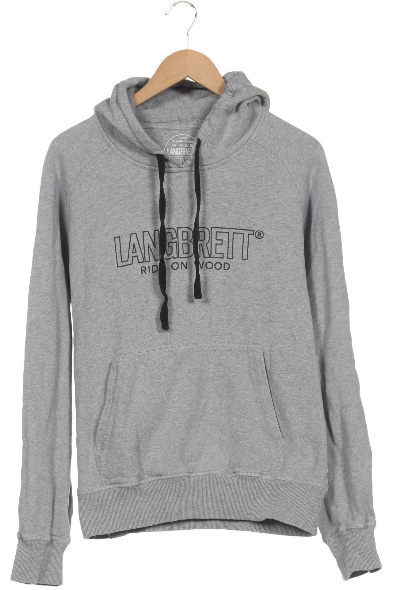 

Langbrett Herren Kapuzenpullover, grau, Gr. 52