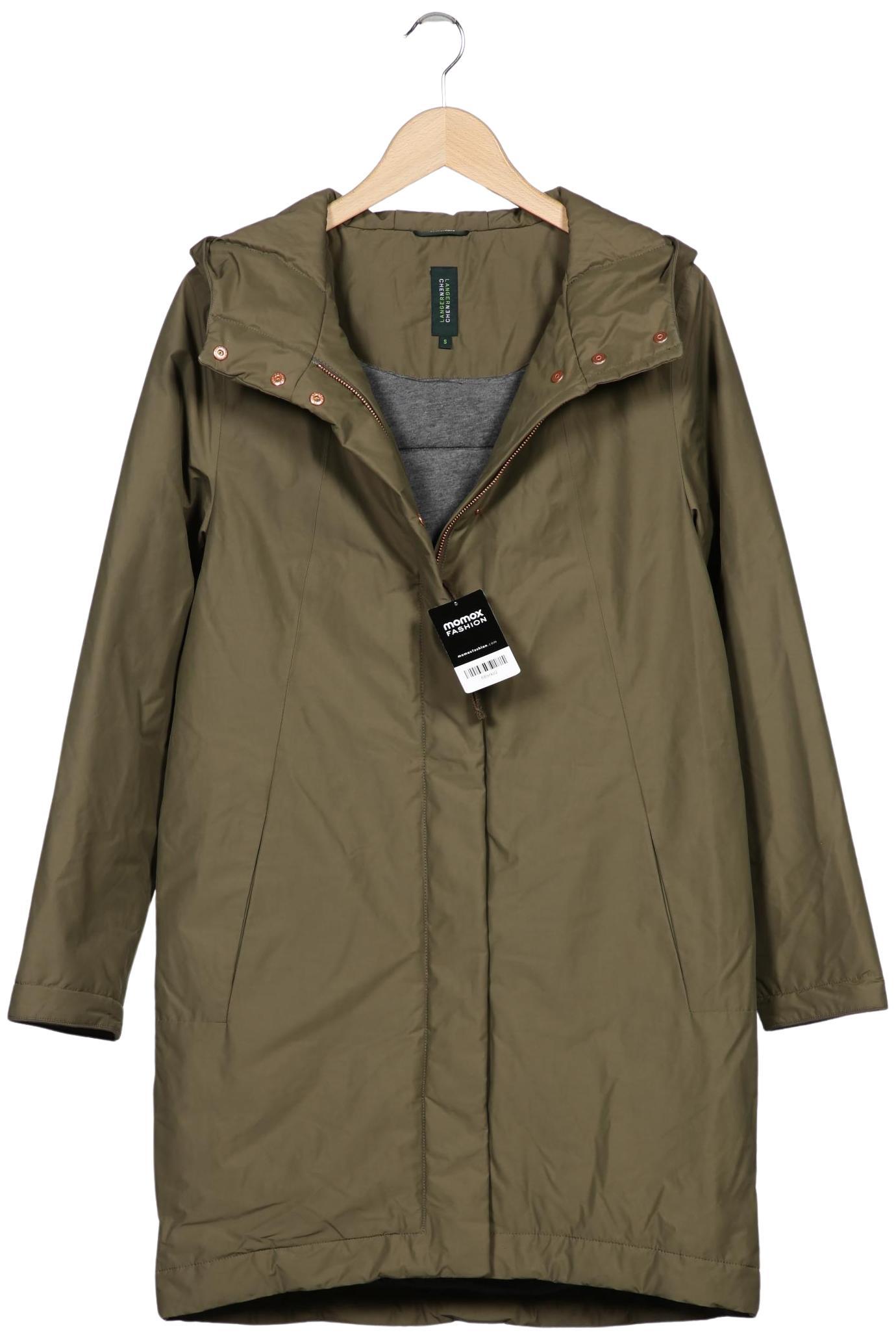 

LangerChen Damen Mantel, grün, Gr. 36