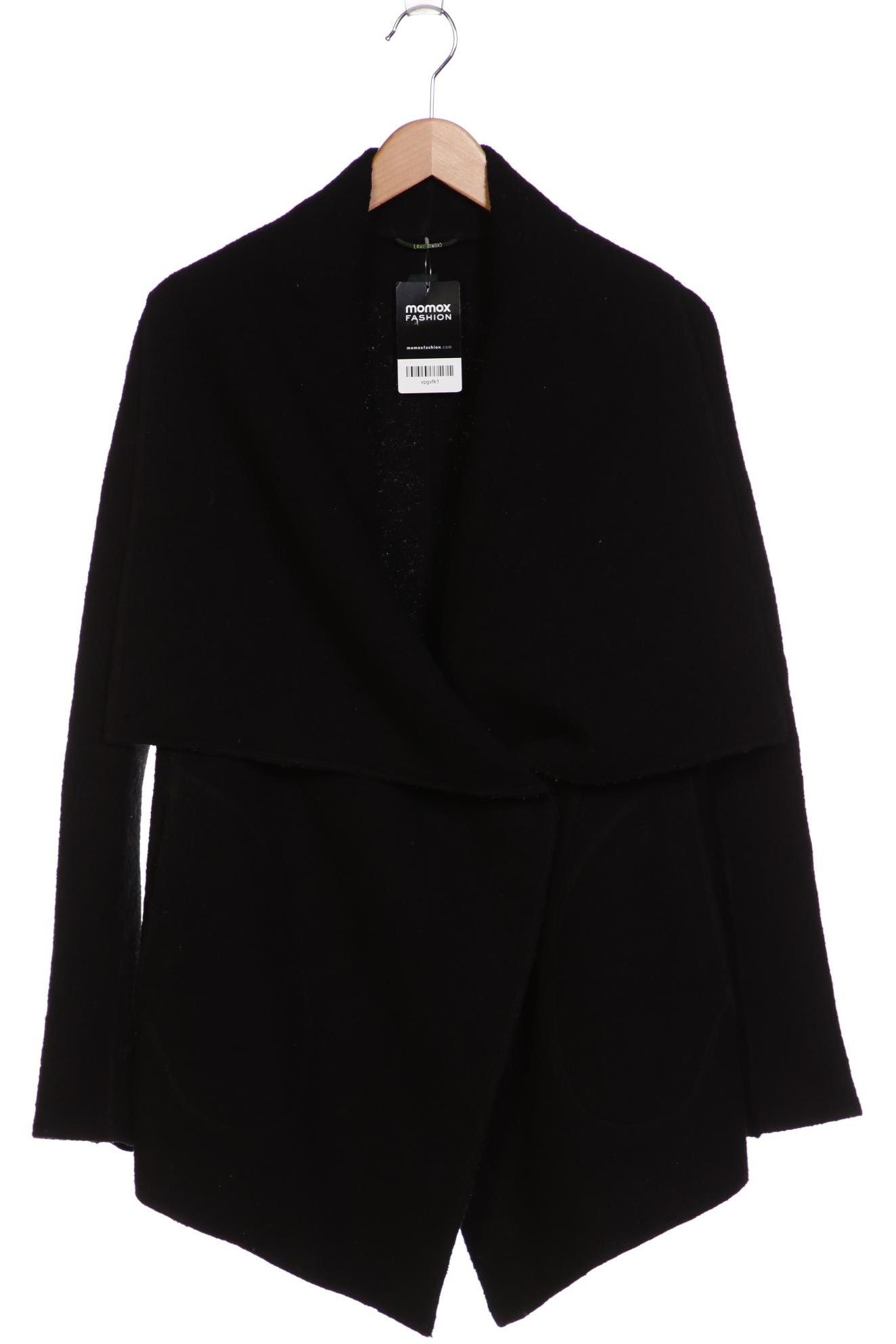 

LangerChen Damen Mantel, schwarz, Gr. 36