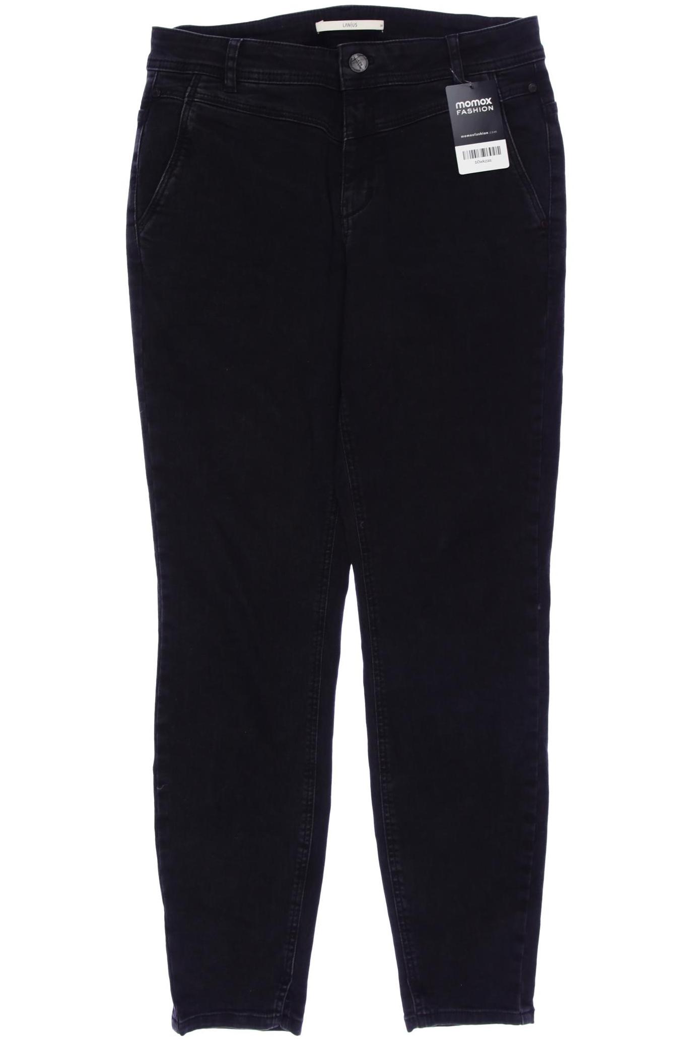 

Lanius Damen Jeans, schwarz
