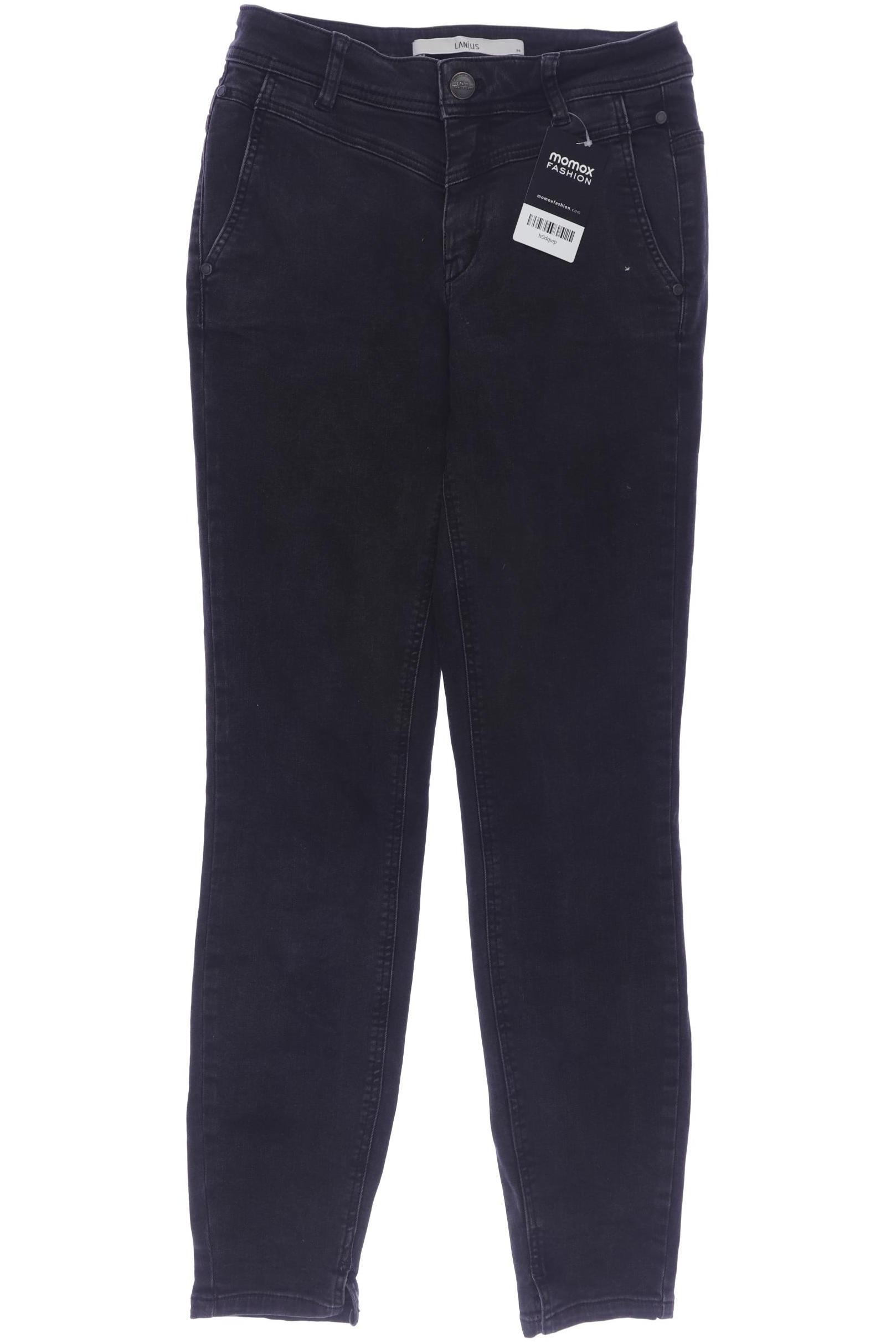 

Lanius Damen Jeans, schwarz, Gr. 34