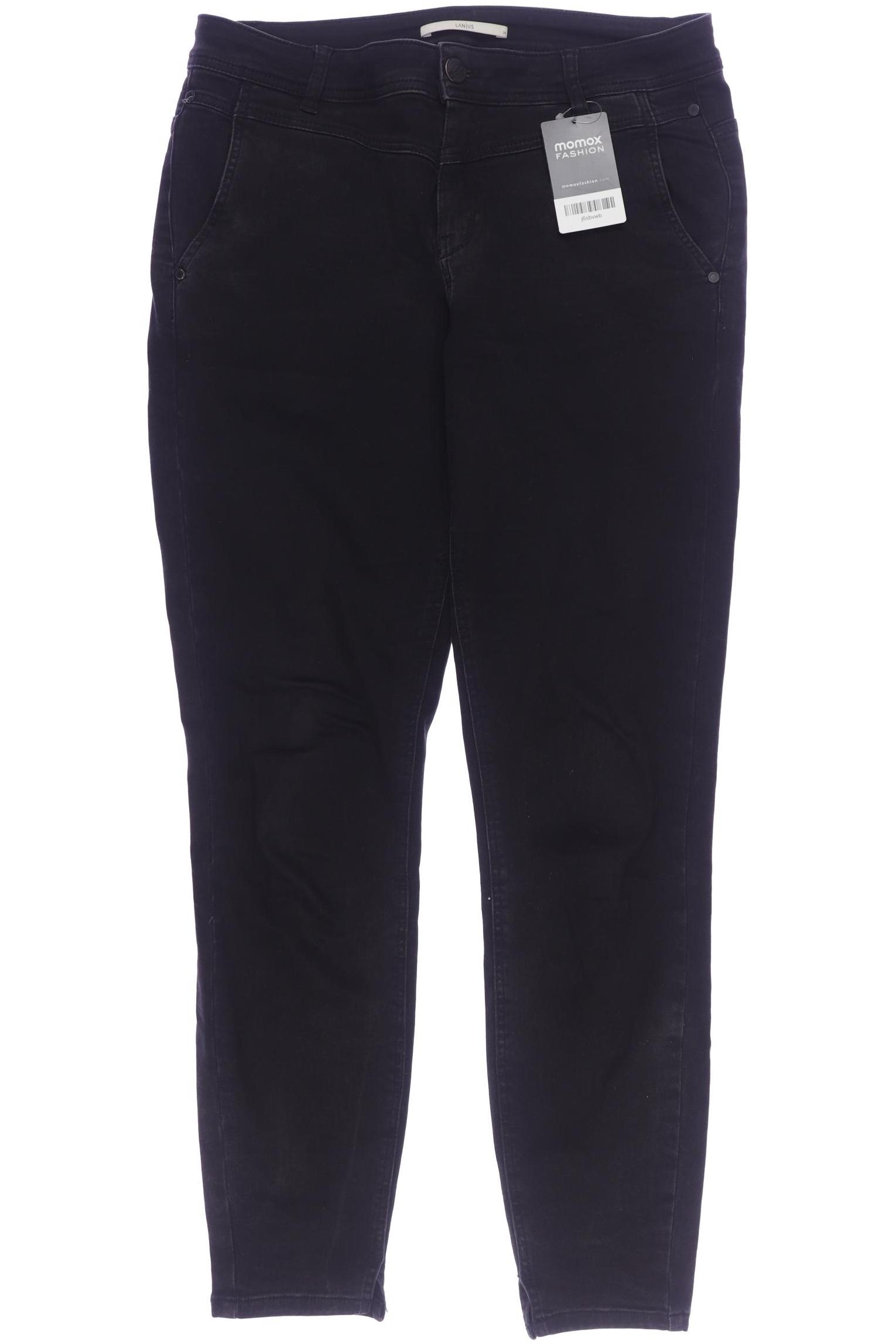 

Lanius Damen Jeans, schwarz, Gr. 38