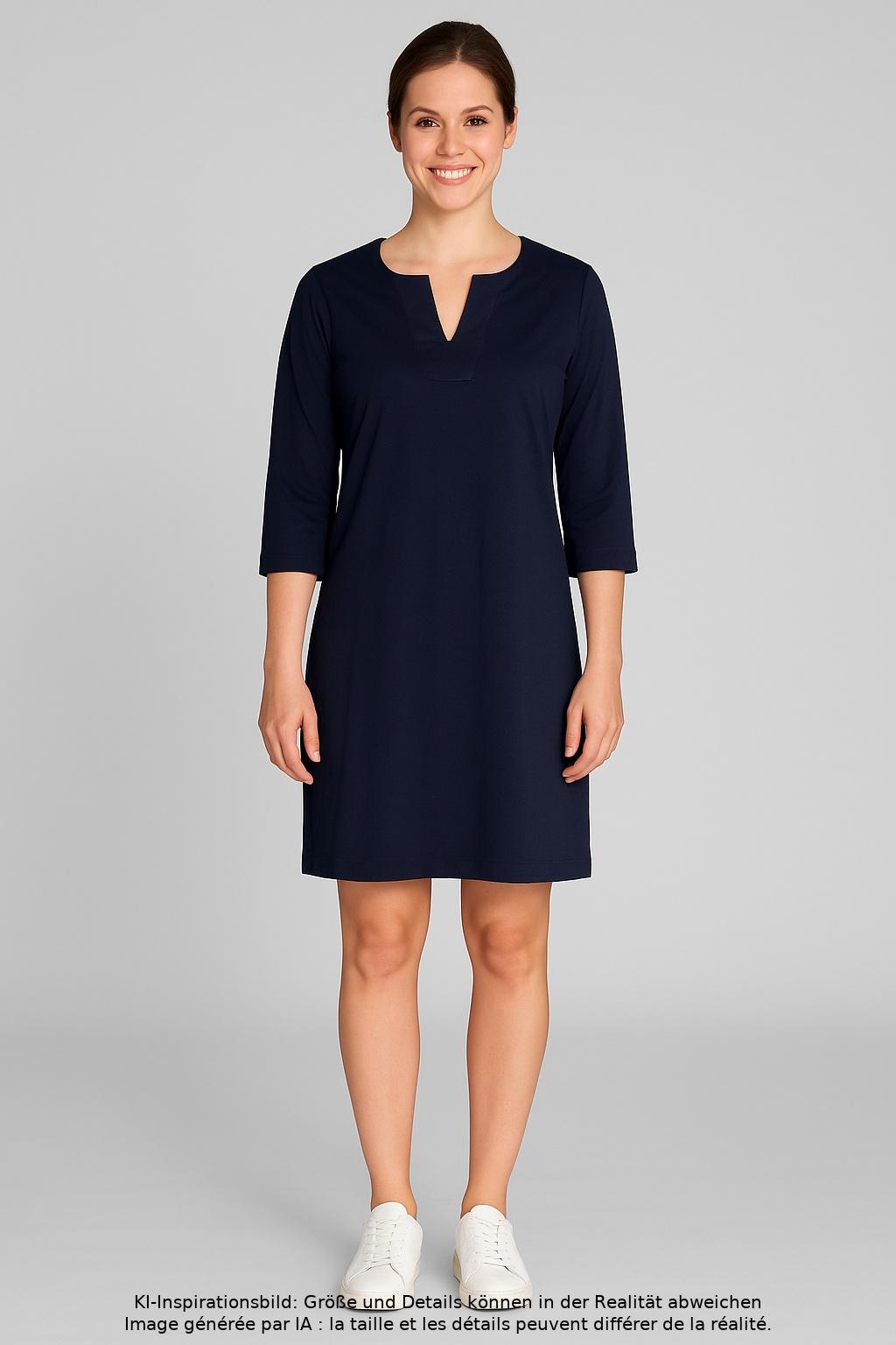 

Lanius Damen Kleid, marineblau, Gr. 38
