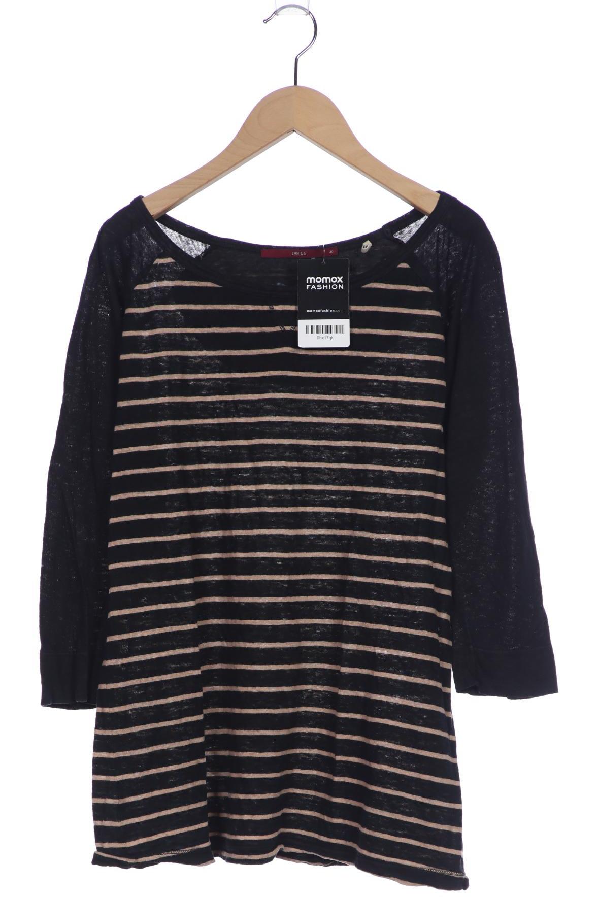 

Lanius Damen Langarmshirt, schwarz, Gr. 40