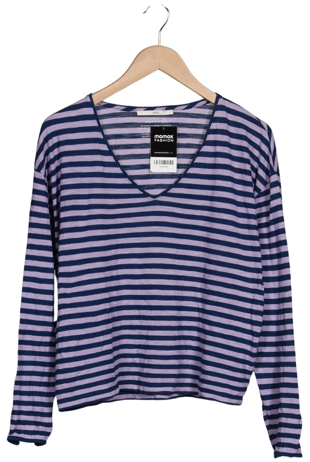 

Lanius Damen Langarmshirt, marineblau, Gr. 38