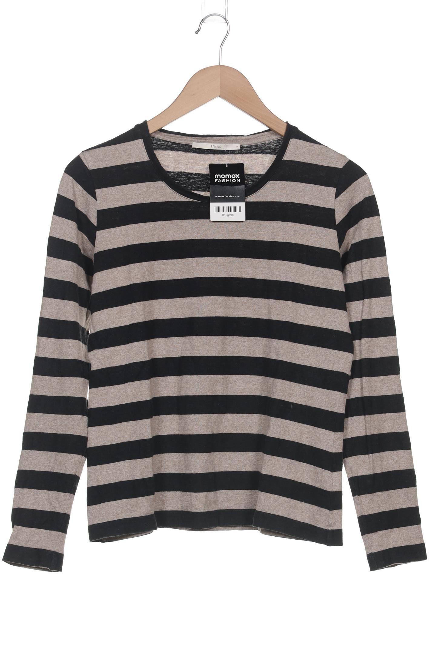

Lanius Damen Langarmshirt, schwarz, Gr. 38