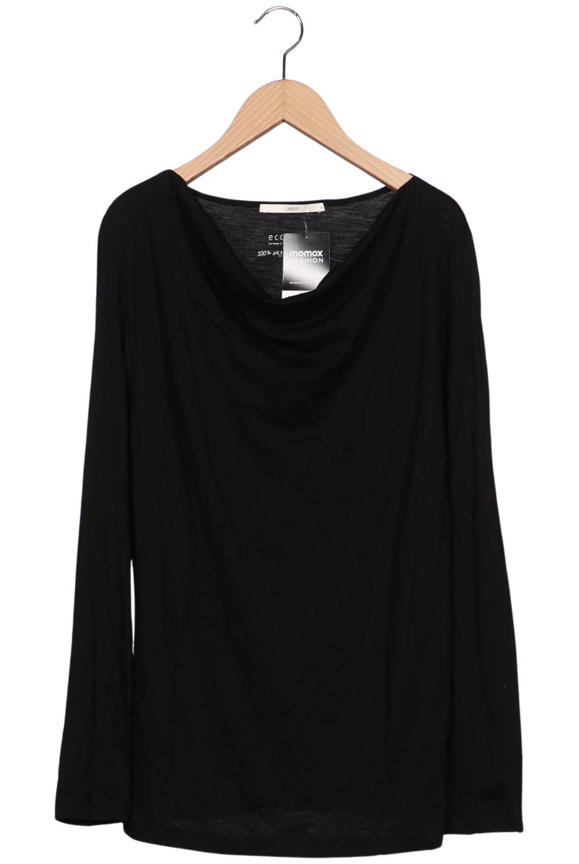 

Lanius Damen Langarmshirt, schwarz, Gr. 44