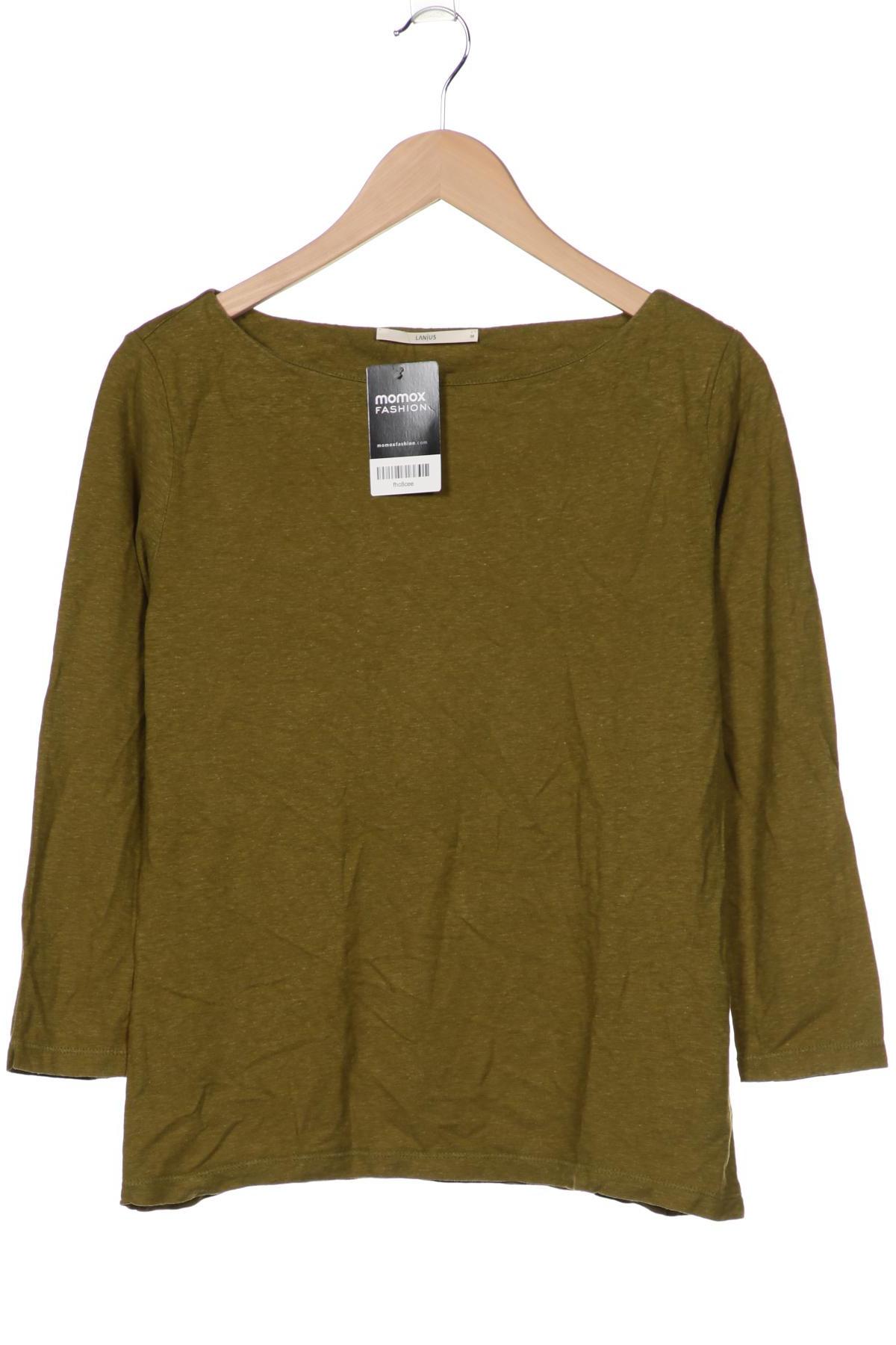 

Lanius Damen Langarmshirt, grün, Gr. 38