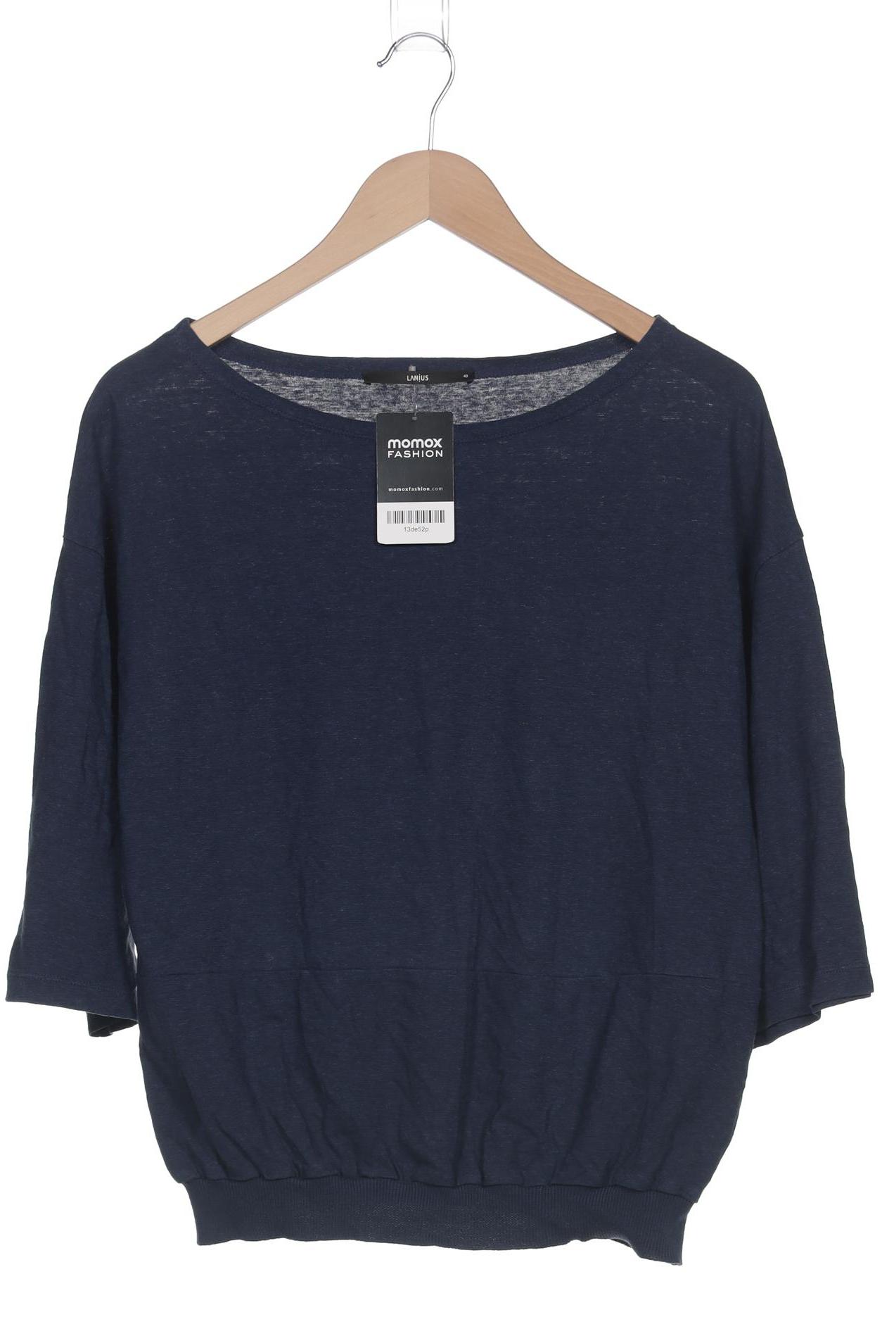 

Lanius Damen Langarmshirt, marineblau, Gr. 40