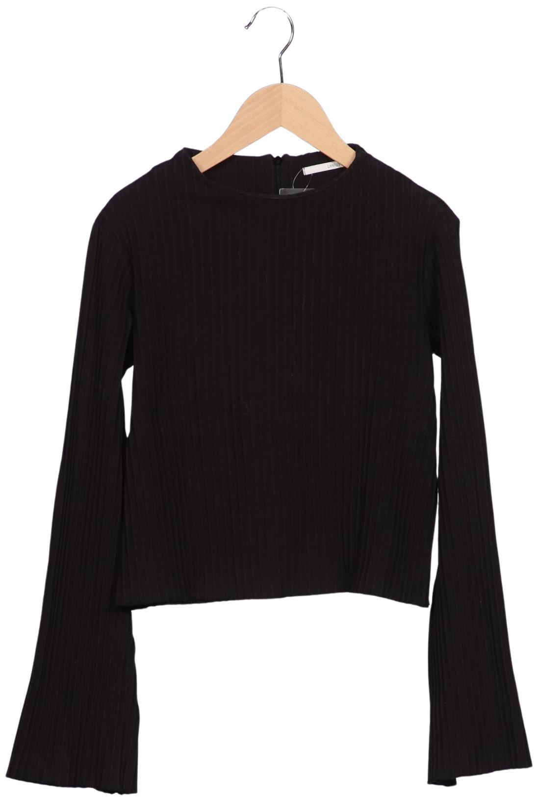 

Lanius Damen Langarmshirt, schwarz, Gr. 34