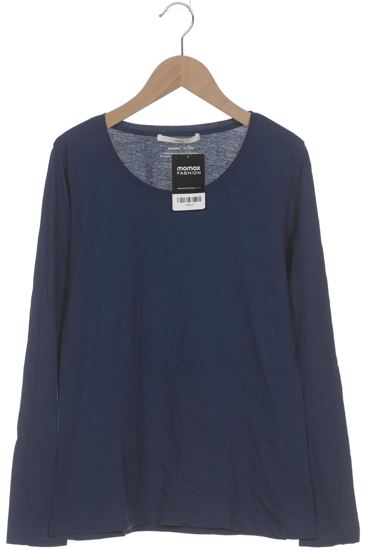 

Lanius Damen Langarmshirt, blau, Gr. 40