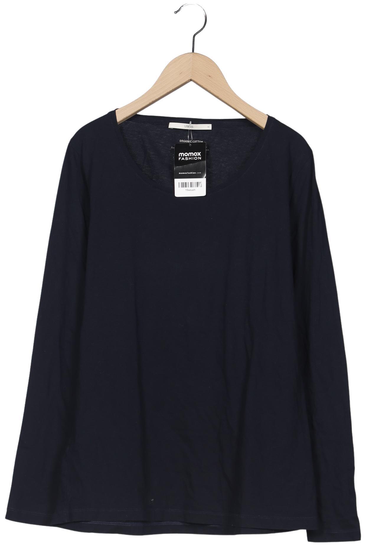 

Lanius Damen Langarmshirt, marineblau, Gr. 42