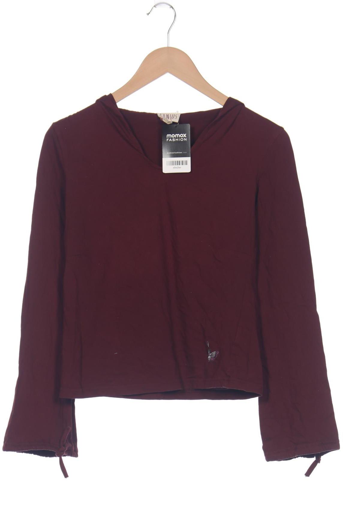 

Lanius Damen Langarmshirt, bordeaux, Gr. 36