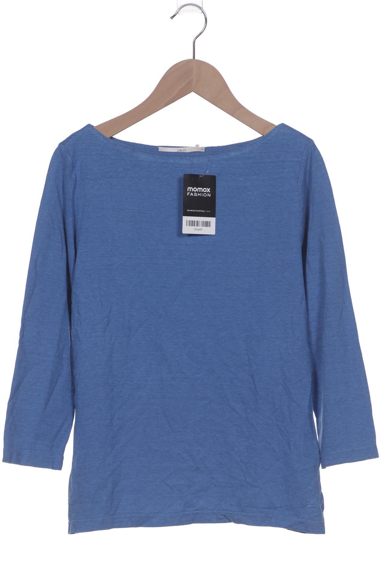 

Lanius Damen Langarmshirt, blau, Gr. 36