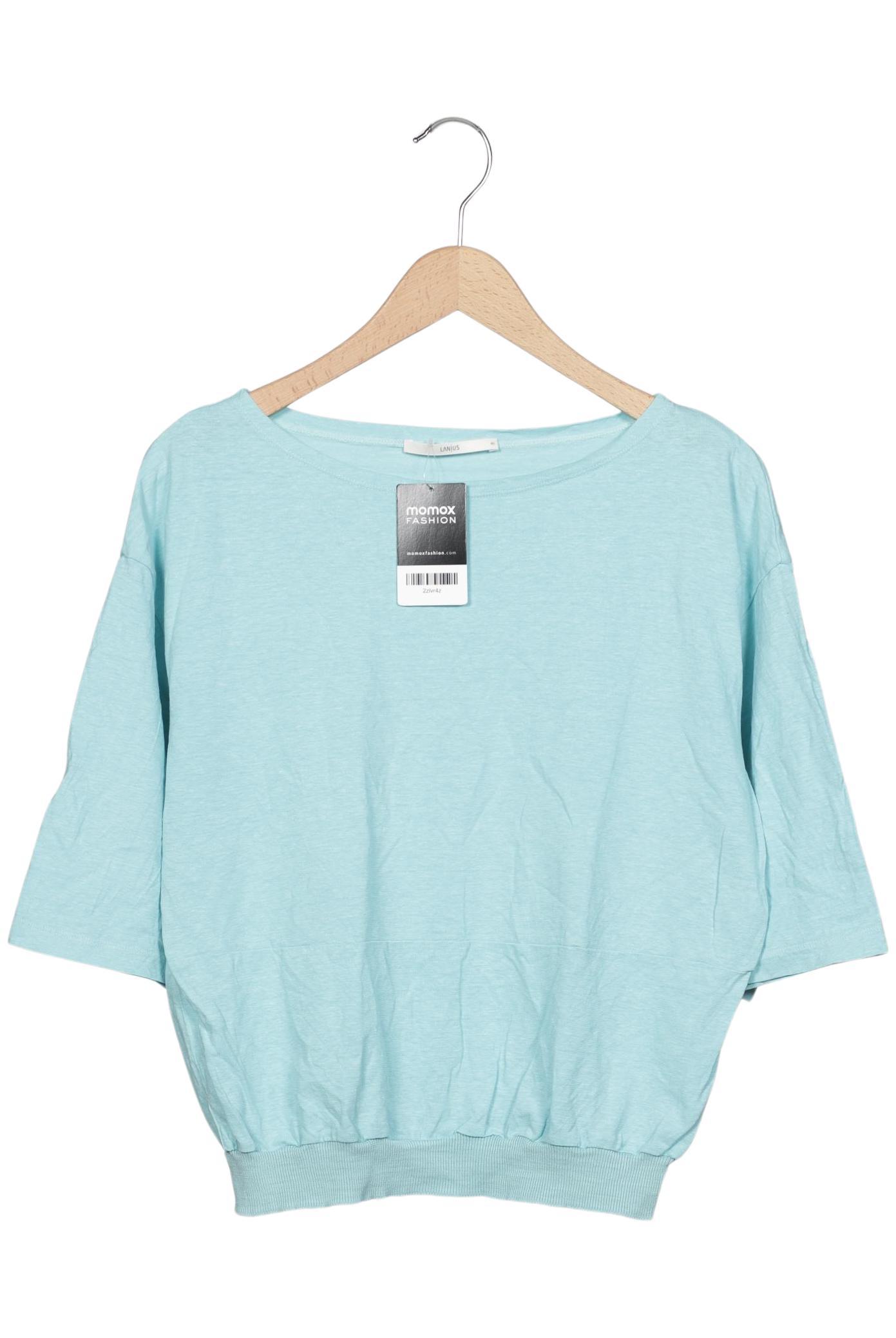 

Lanius Damen Langarmshirt, hellblau, Gr. 40