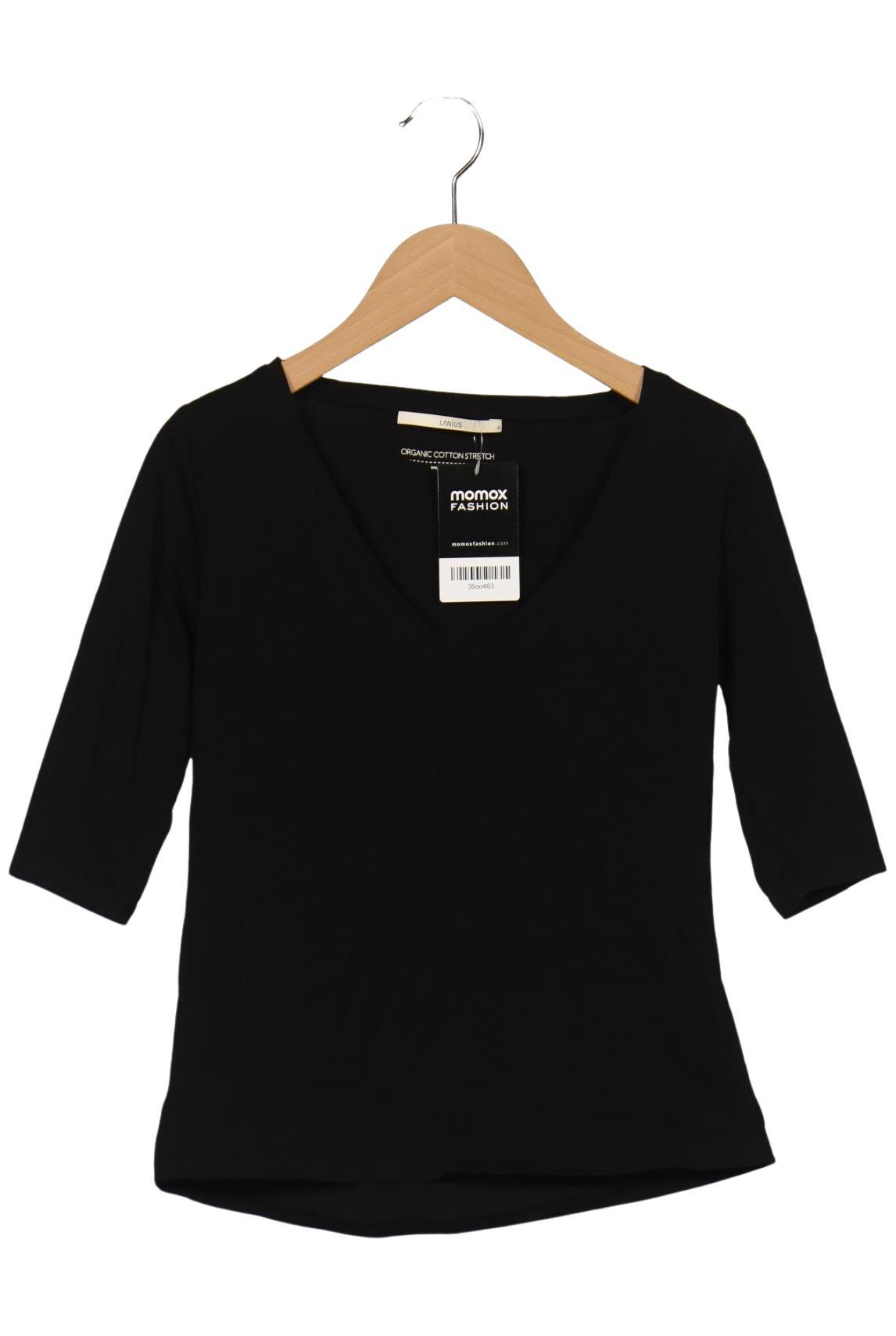 

Lanius Damen Langarmshirt, schwarz, Gr. 34
