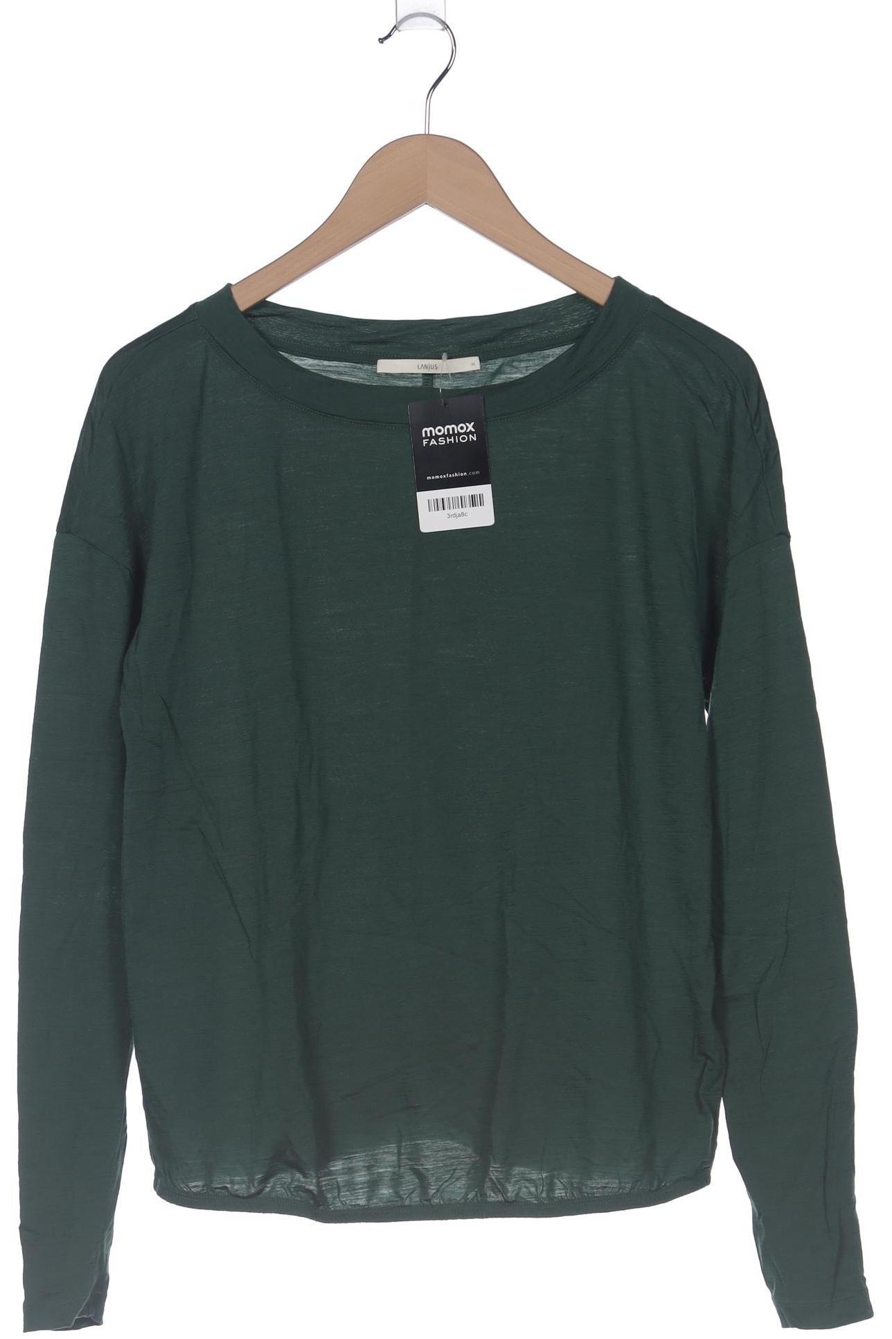 

Lanius Damen Langarmshirt, grün, Gr. 36