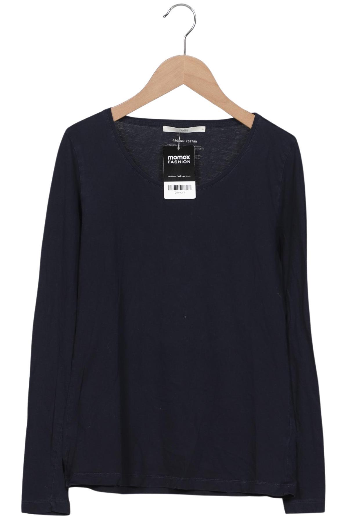 

Lanius Damen Langarmshirt, marineblau, Gr. 36