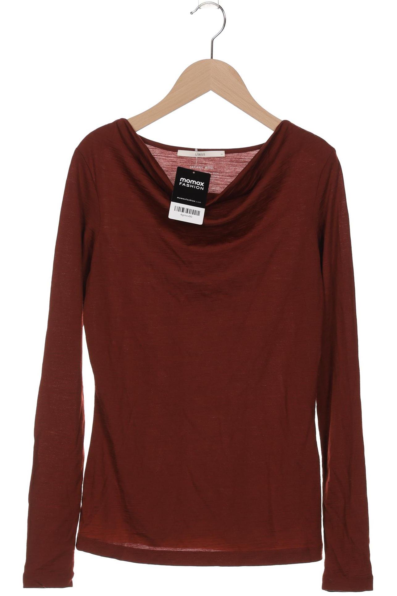 

Lanius Damen Langarmshirt, braun, Gr. 34